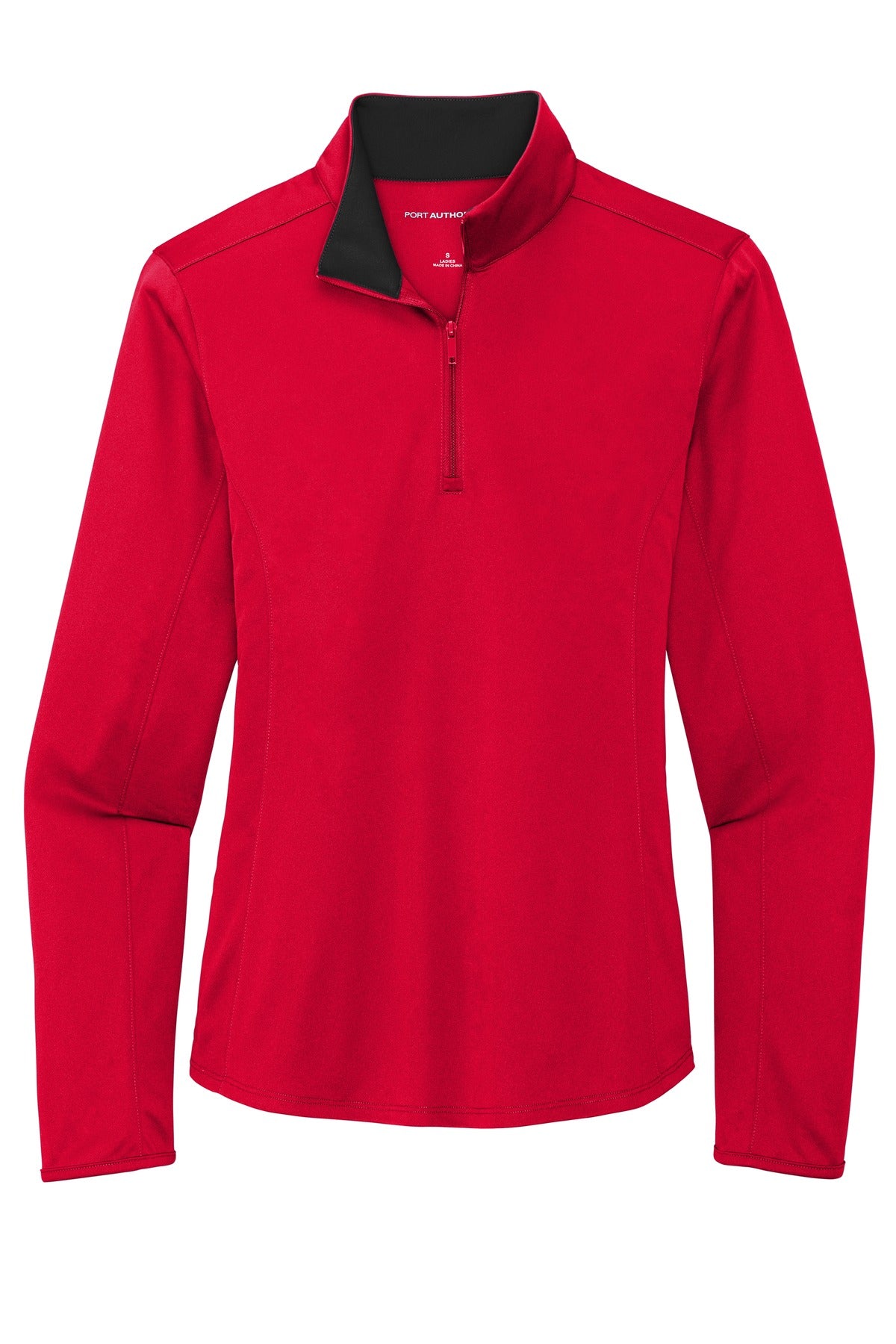 Port Authority Women's Silk Touch Performance 1/4-Zip LK584 Womens Apparel Sweatshirts & Fleece