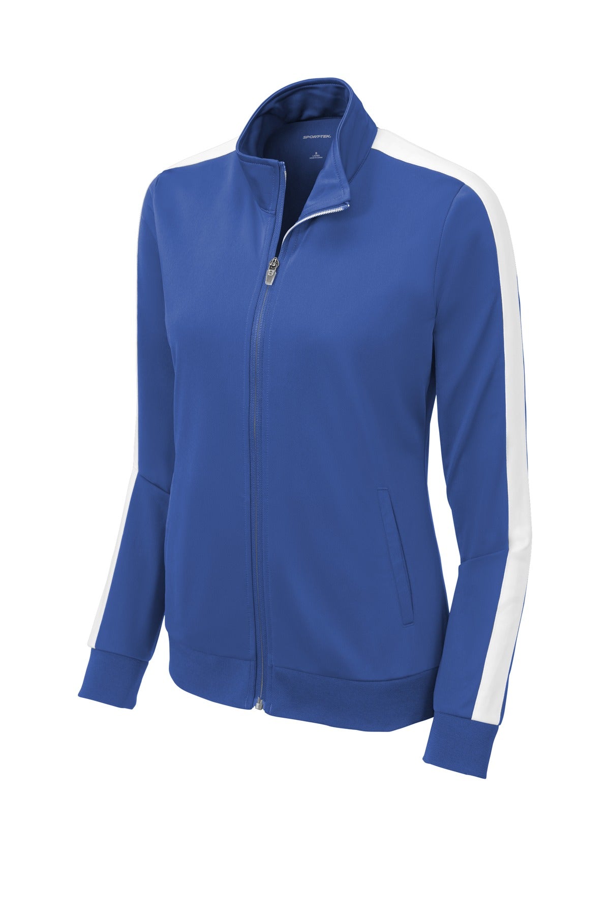 Sport-Tek Women's Tricot Track Jacket Womens Apparel Jackets & Vests