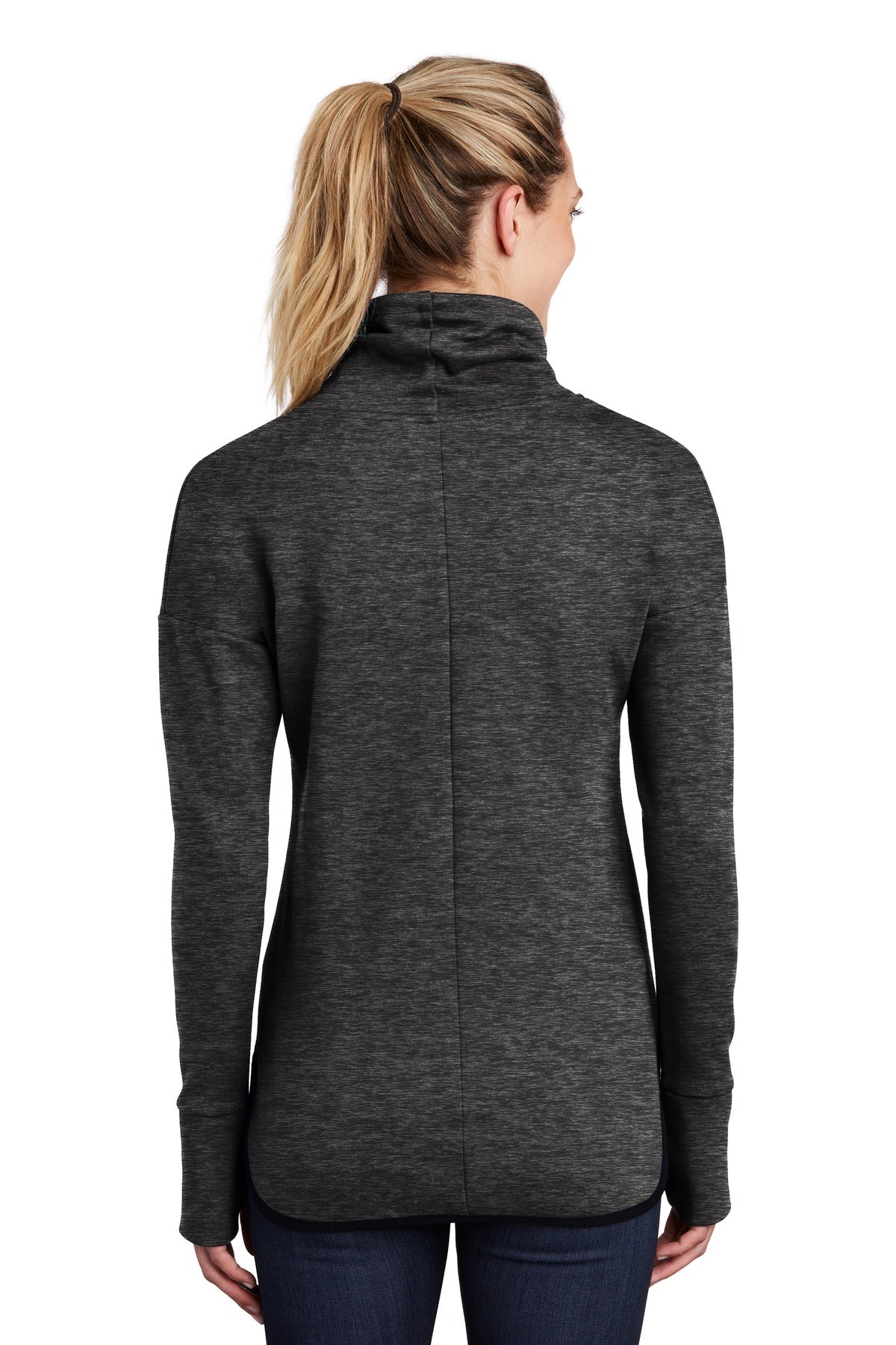 Sport-Tek Women's Triumph Cowl Neck Pullover LST280 Womens Apparel Sweatshirts & Fleece