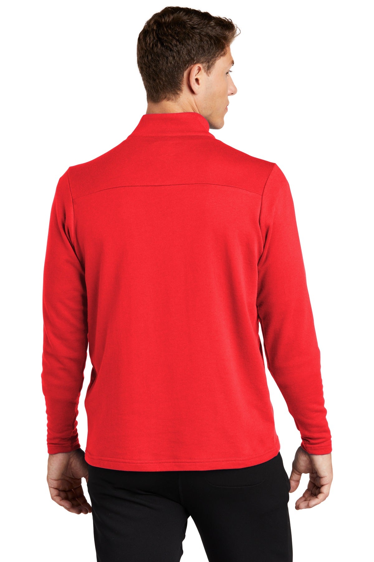 Sport-Tek Men's Lightweight French Terry 1/4-Zip Pullover Mens Apparel Sweatshirts & Fleece