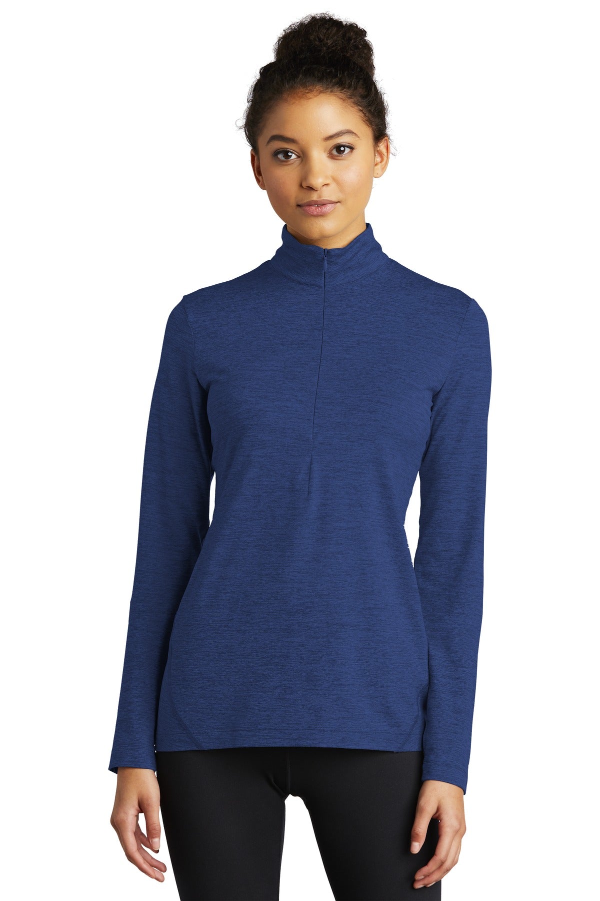 Sport-Tek Women's Exchange 1 5 Long Sleeve 1/2-Zip LST711 Womens Apparel Sweatshirts & Fleece
