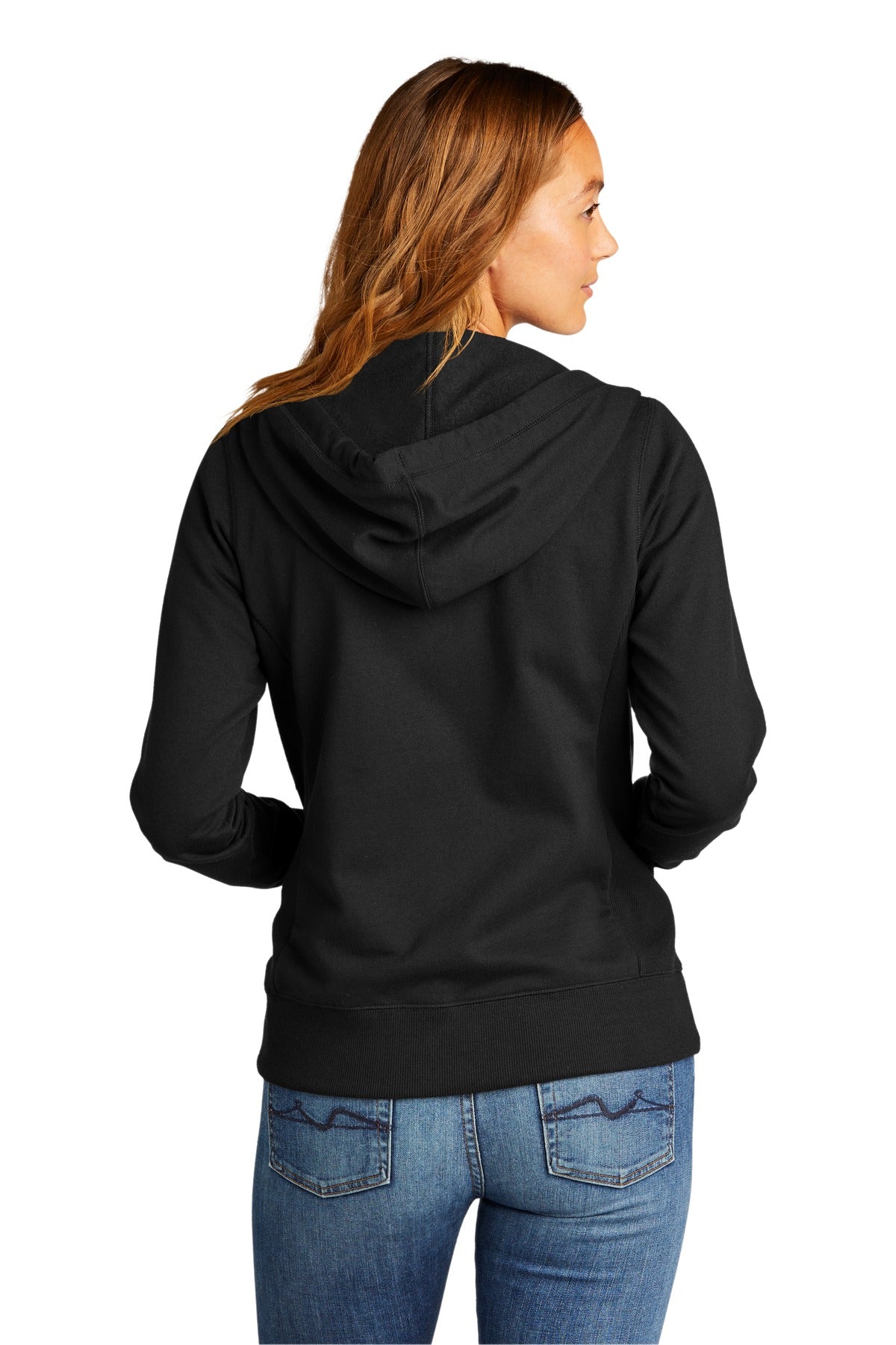 District Women's Re-FleeceFull-Zip Hoodie DT8103 Womens Apparel Sweatshirts & Fleece