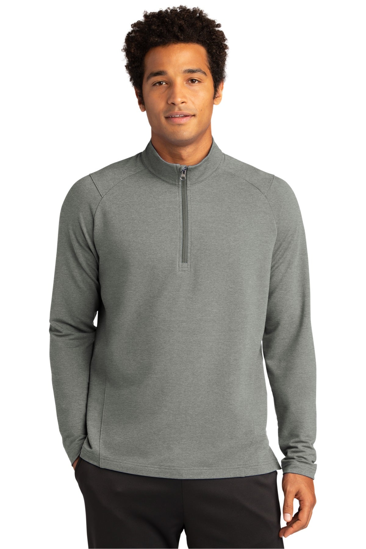 Sport-Tek Men's Sport-Wick Flex Fleece 1/4-Zip Mens Apparel Sweatshirts & Fleece