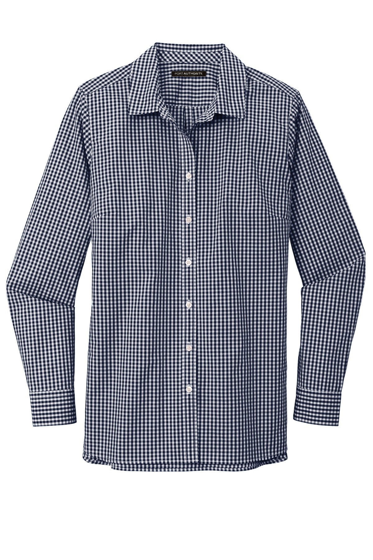Port Authority Women's Broadcloth Gingham Easy Care Shirt LW644 Womens Apparel Shirts & Tops