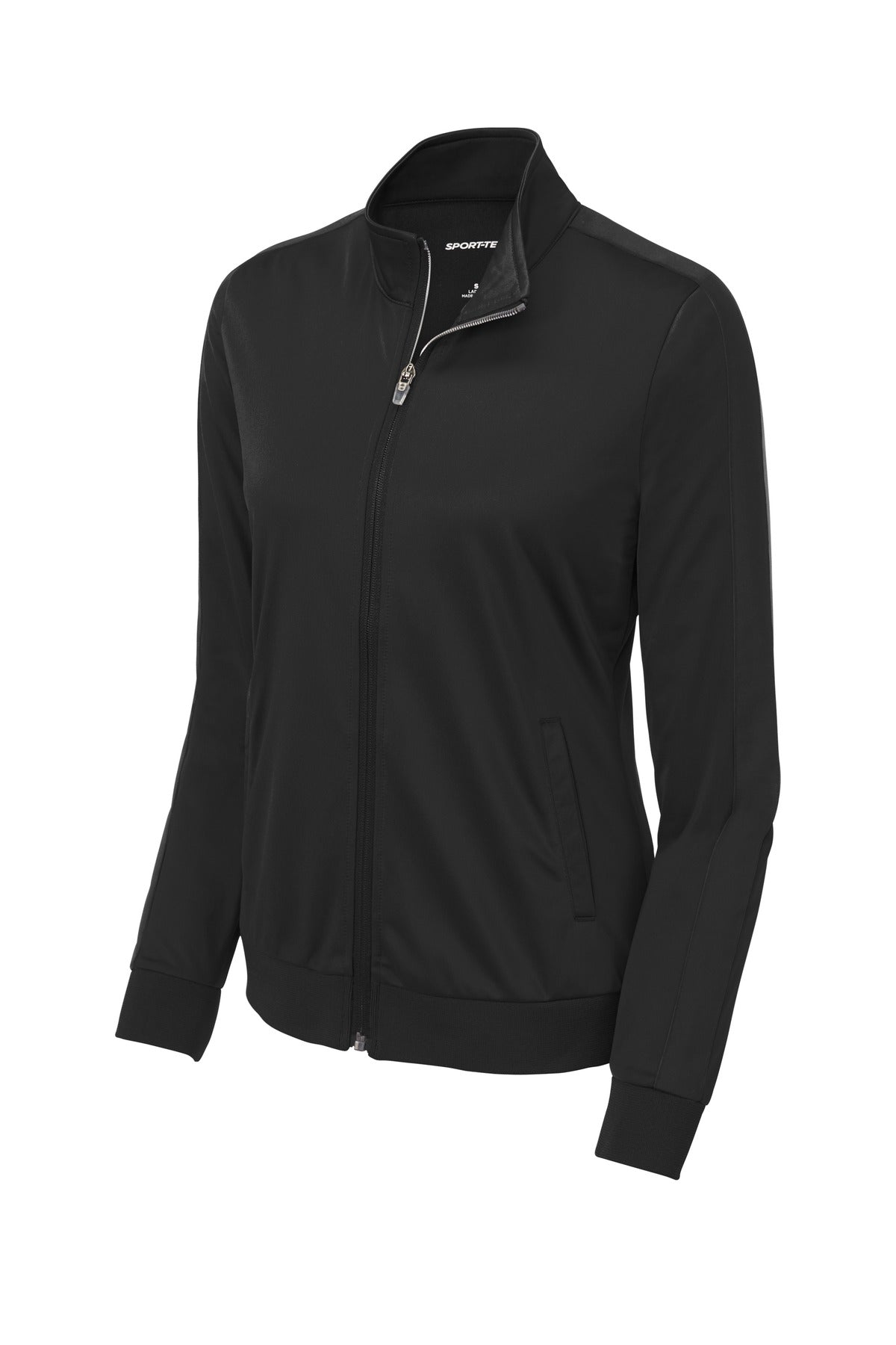 Sport-Tek Women's Tricot Track Jacket Womens Apparel Jackets & Vests