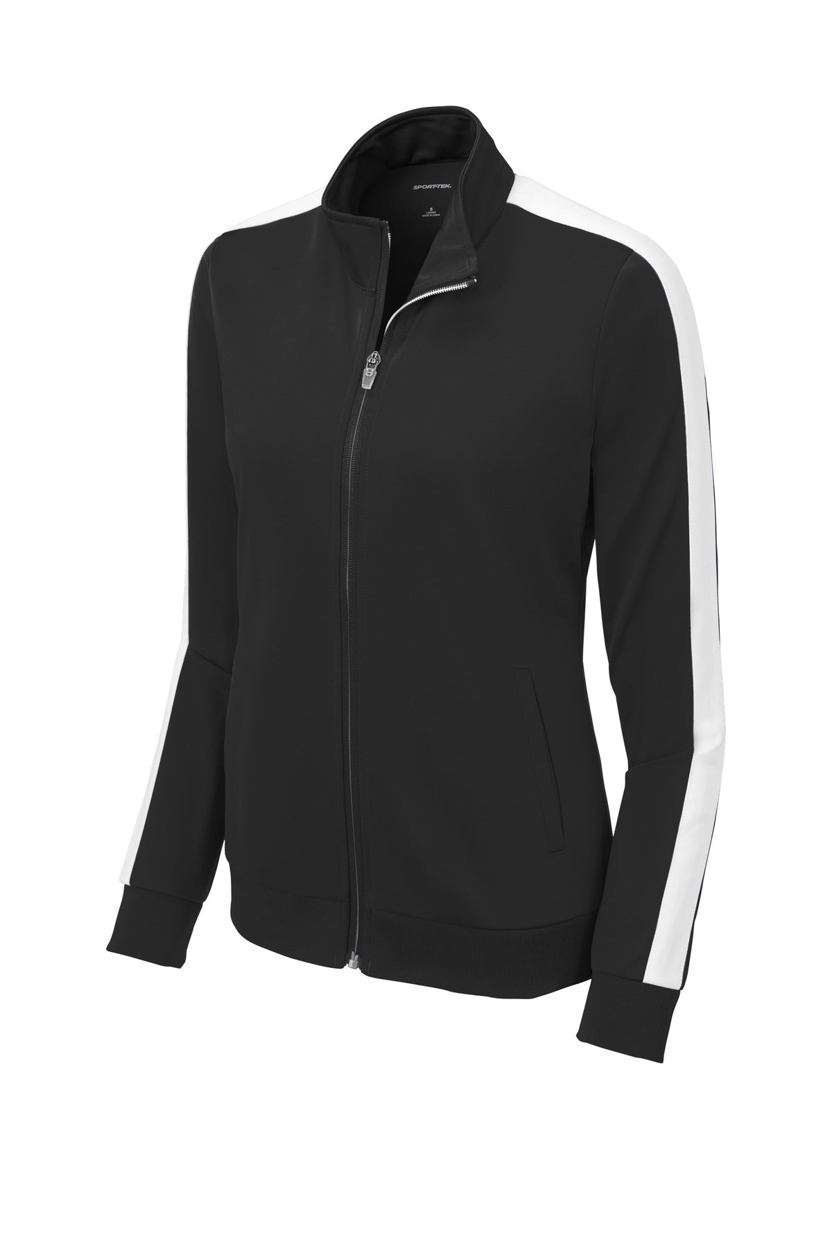 Sport-Tek Women's Tricot Track Jacket Womens Apparel Jackets & Vests