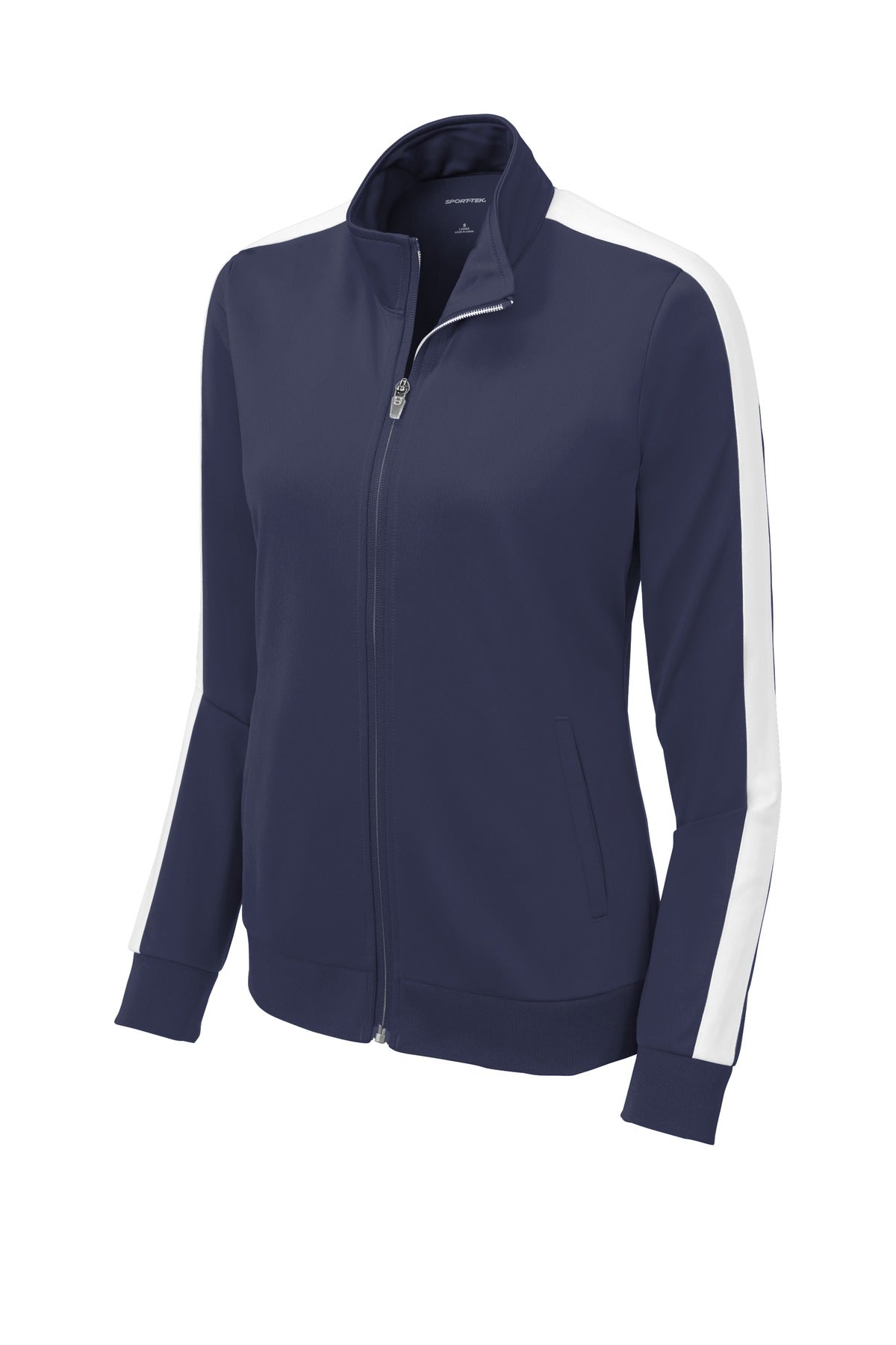 Sport-Tek Women's Tricot Track Jacket Womens Apparel Jackets & Vests