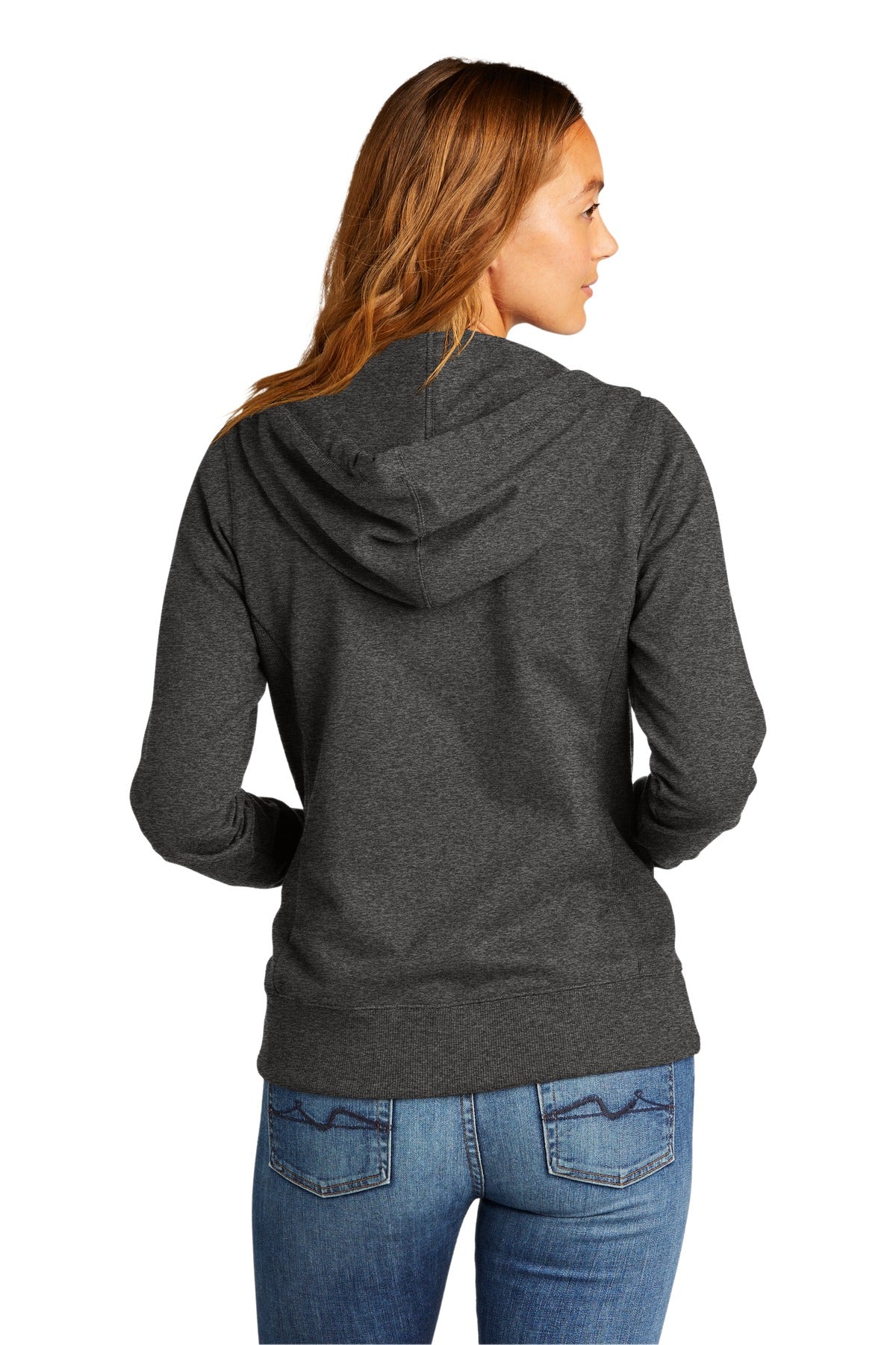 District Women's Re-FleeceFull-Zip Hoodie DT8103 Womens Apparel Sweatshirts & Fleece