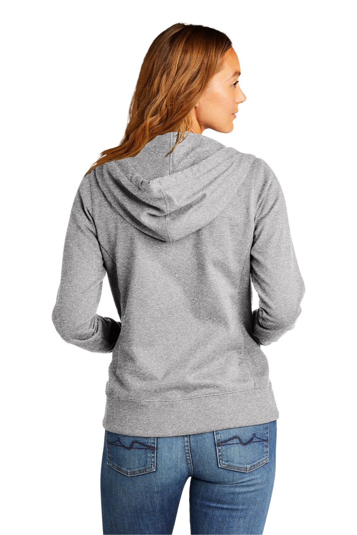 District Women's Re-FleeceFull-Zip Hoodie DT8103 Womens Apparel Sweatshirts & Fleece