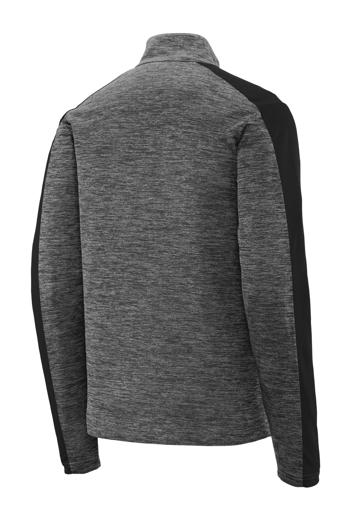 Sport-Tek Men's PosiCharge Electric Heather Colorblock 1/4-Zip Pullover Mens Apparel Sweatshirts & Fleece