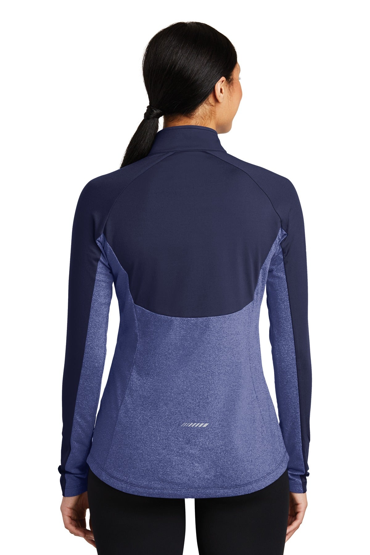 Sport-Tek Women's Sport-Wick Stretch Contrast 1/2-Zip Pullover LST854 Womens Apparel Sweatshirts & Fleece