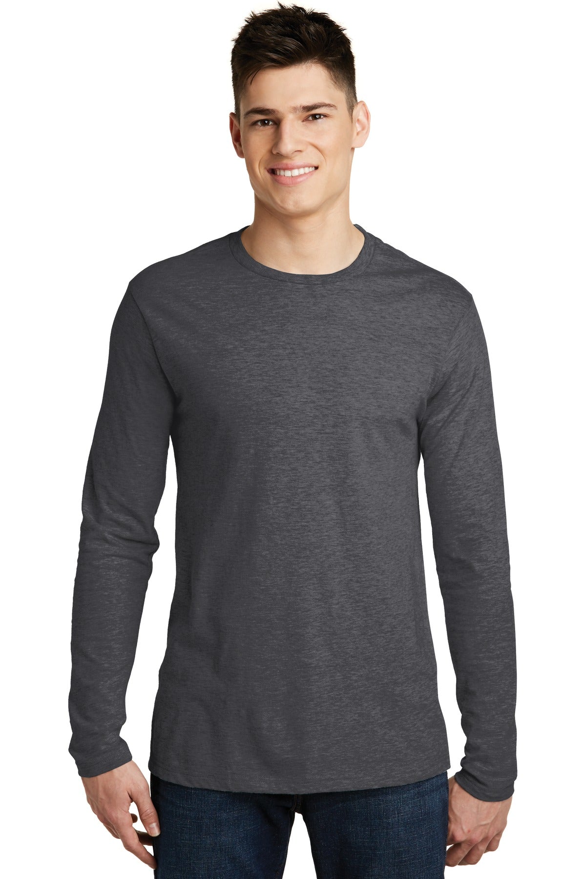District Men's Very Important Tee Long Sleeve. DT6200 Mens Apparel Shirts & Tops