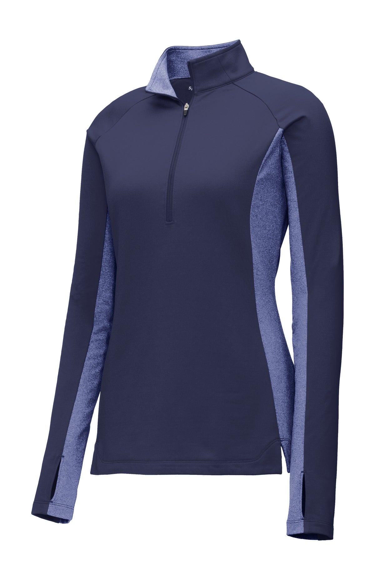 Sport-Tek Women's Sport-Wick Stretch Contrast 1/2-Zip Pullover LST854 Womens Apparel Sweatshirts & Fleece
