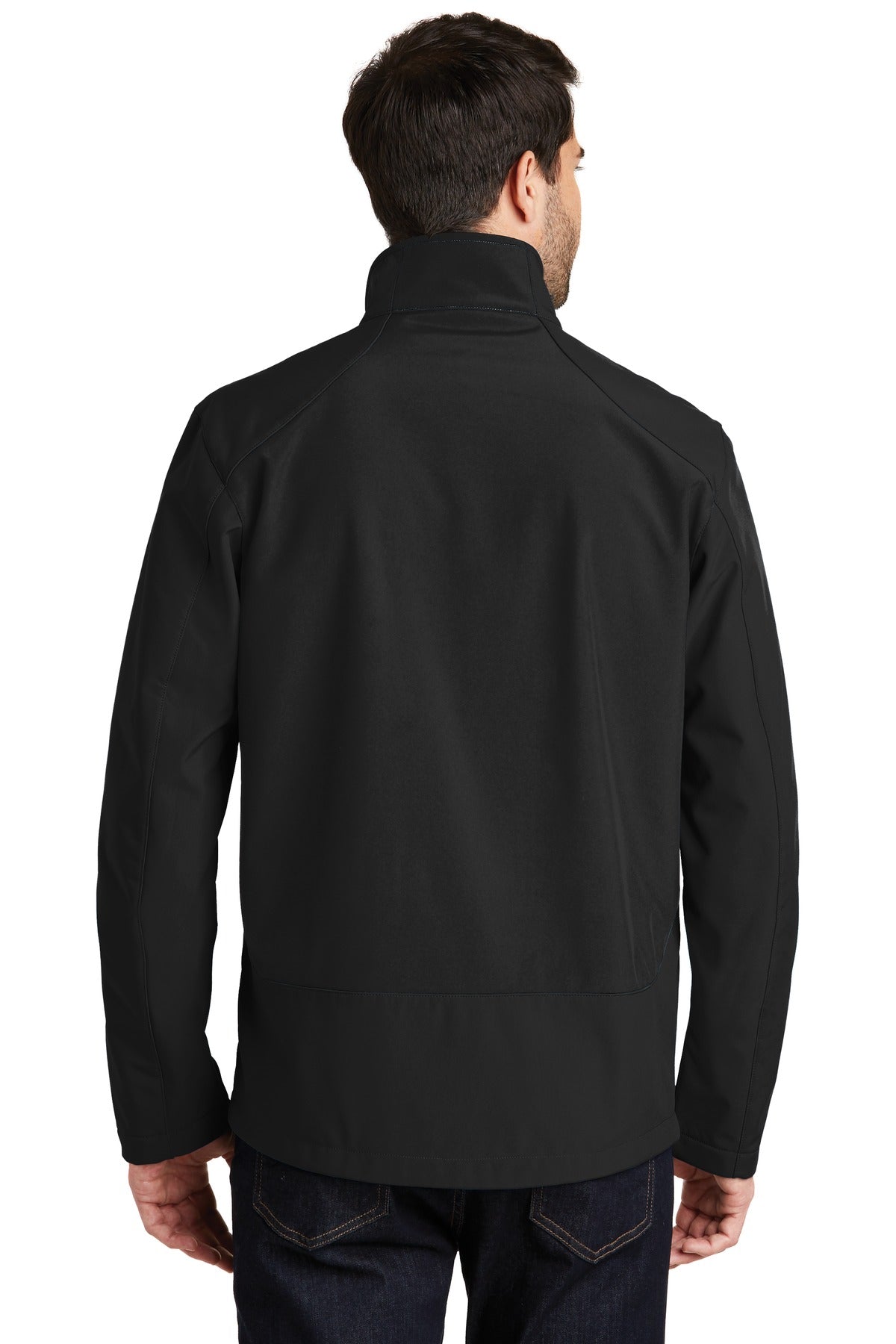 Port Authority Men's Back-Block Soft Shell Jacket. J336 Mens Apparel Jackets & Vests