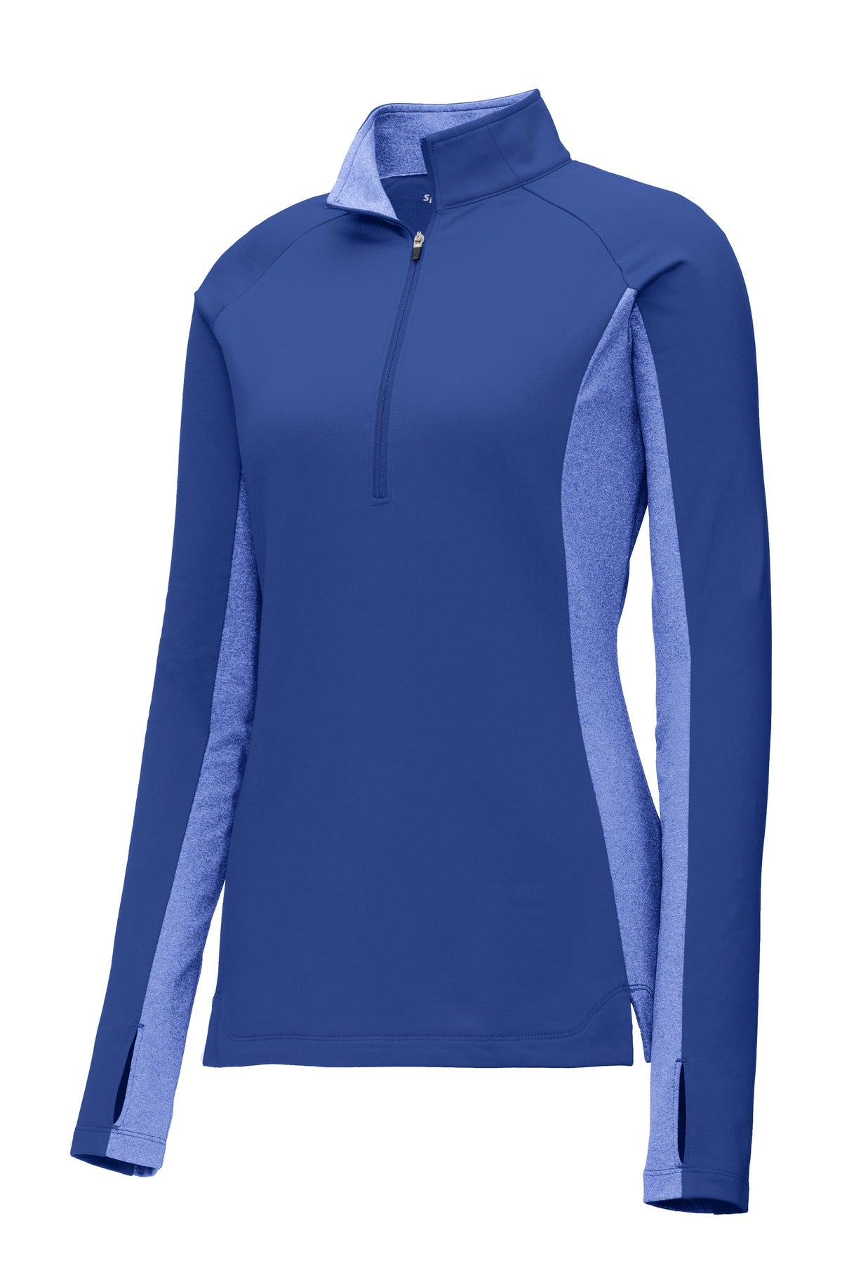 Sport-Tek Women's Sport-Wick Stretch Contrast 1/2-Zip Pullover LST854 Womens Apparel Sweatshirts & Fleece