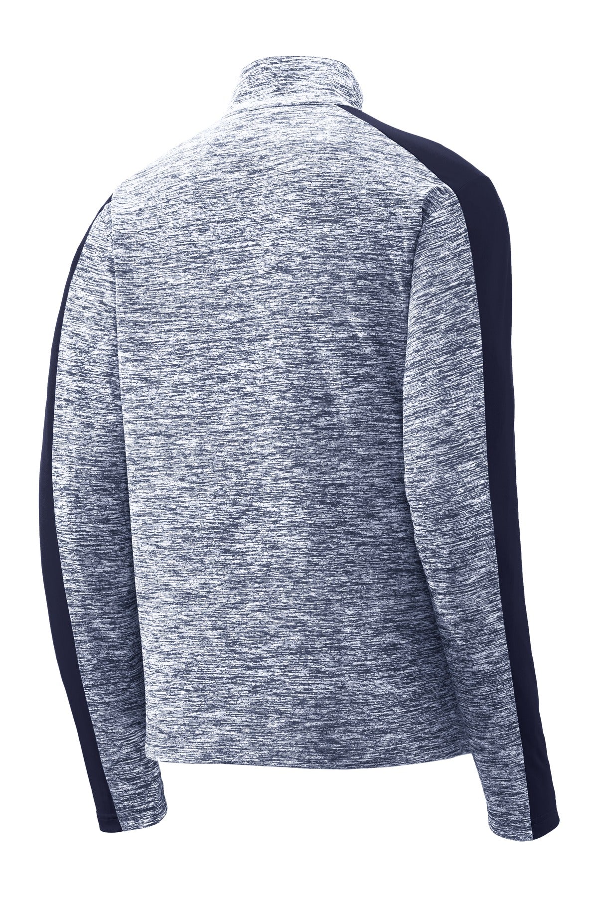 Sport-Tek Men's PosiCharge Electric Heather Colorblock 1/4-Zip Pullover Mens Apparel Sweatshirts & Fleece