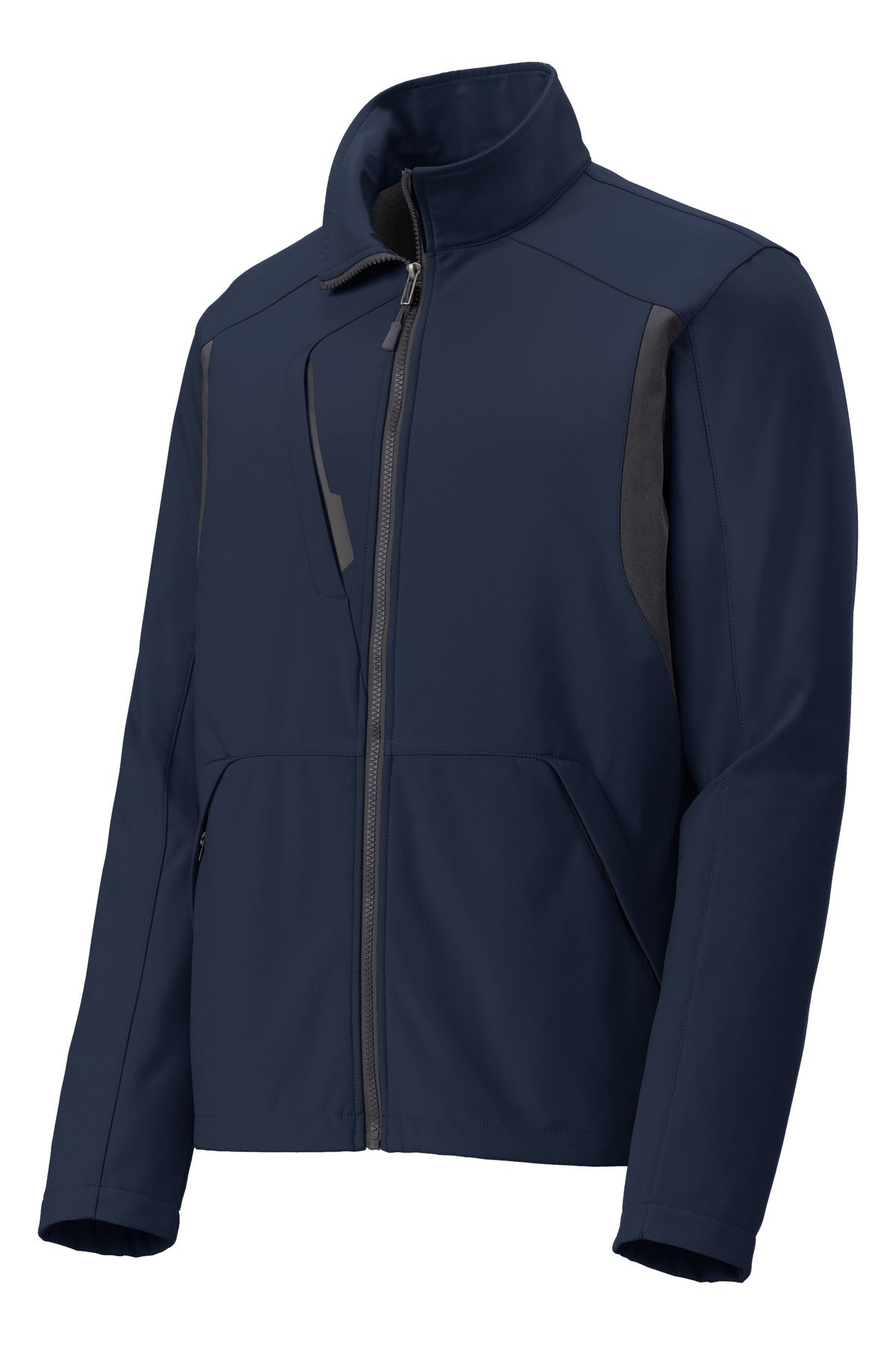 Port Authority Men's Back-Block Soft Shell Jacket. J336 Mens Apparel Jackets & Vests