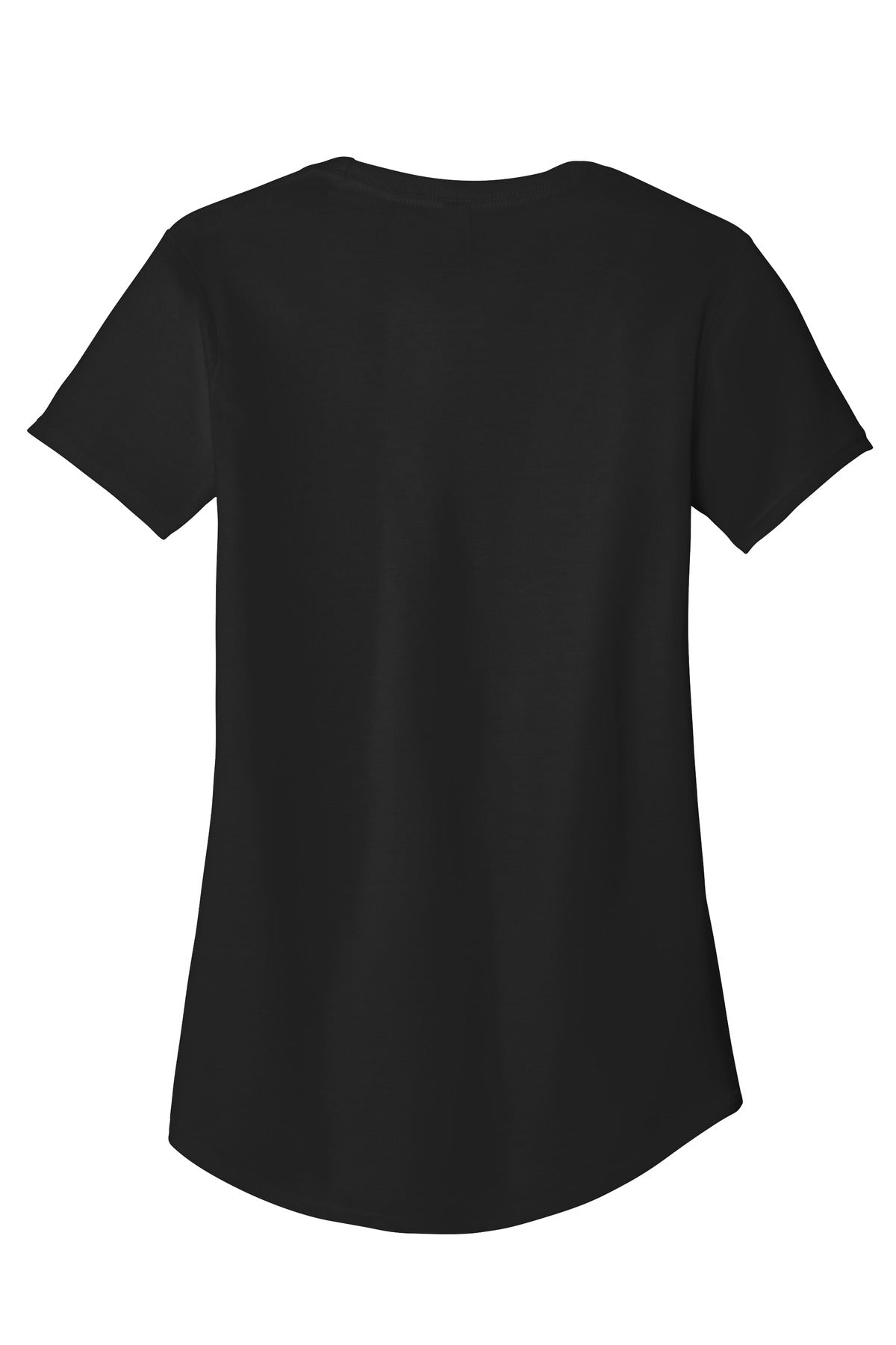 District Women's Fitted Very Important Tee Scoop Neck. DT6401 Womens Apparel Shirts & Tops