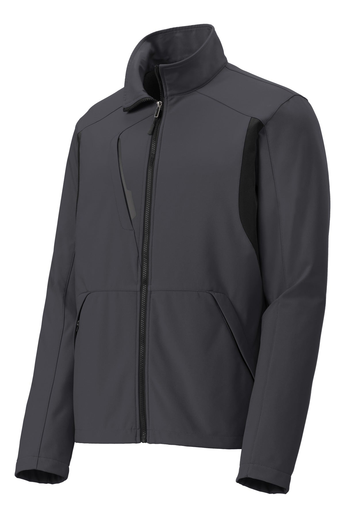 Port Authority Men's Back-Block Soft Shell Jacket. J336 Mens Apparel Jackets & Vests