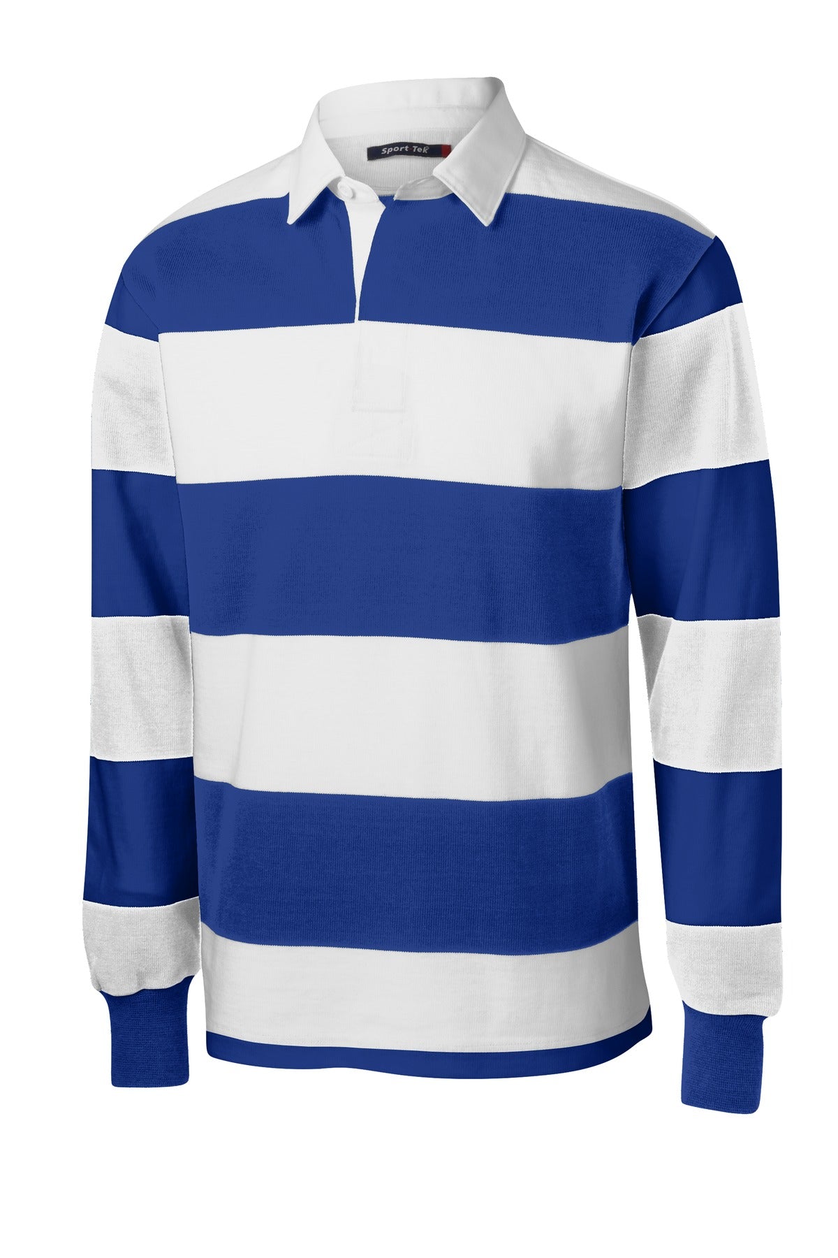 Sport-Tek Men's Classic Long Sleeve Rugby Polo Mens Apparel Shirts & Tops