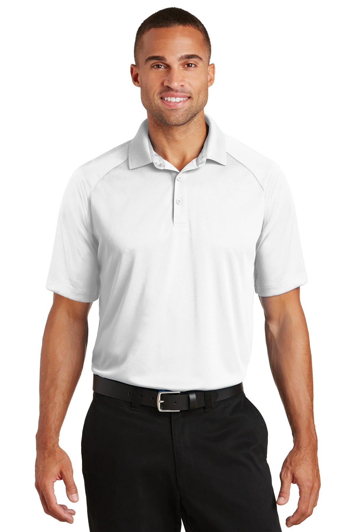 Port Authority Men's Crossover Raglan Polo. K575 Mens Apparel Shirts & Tops