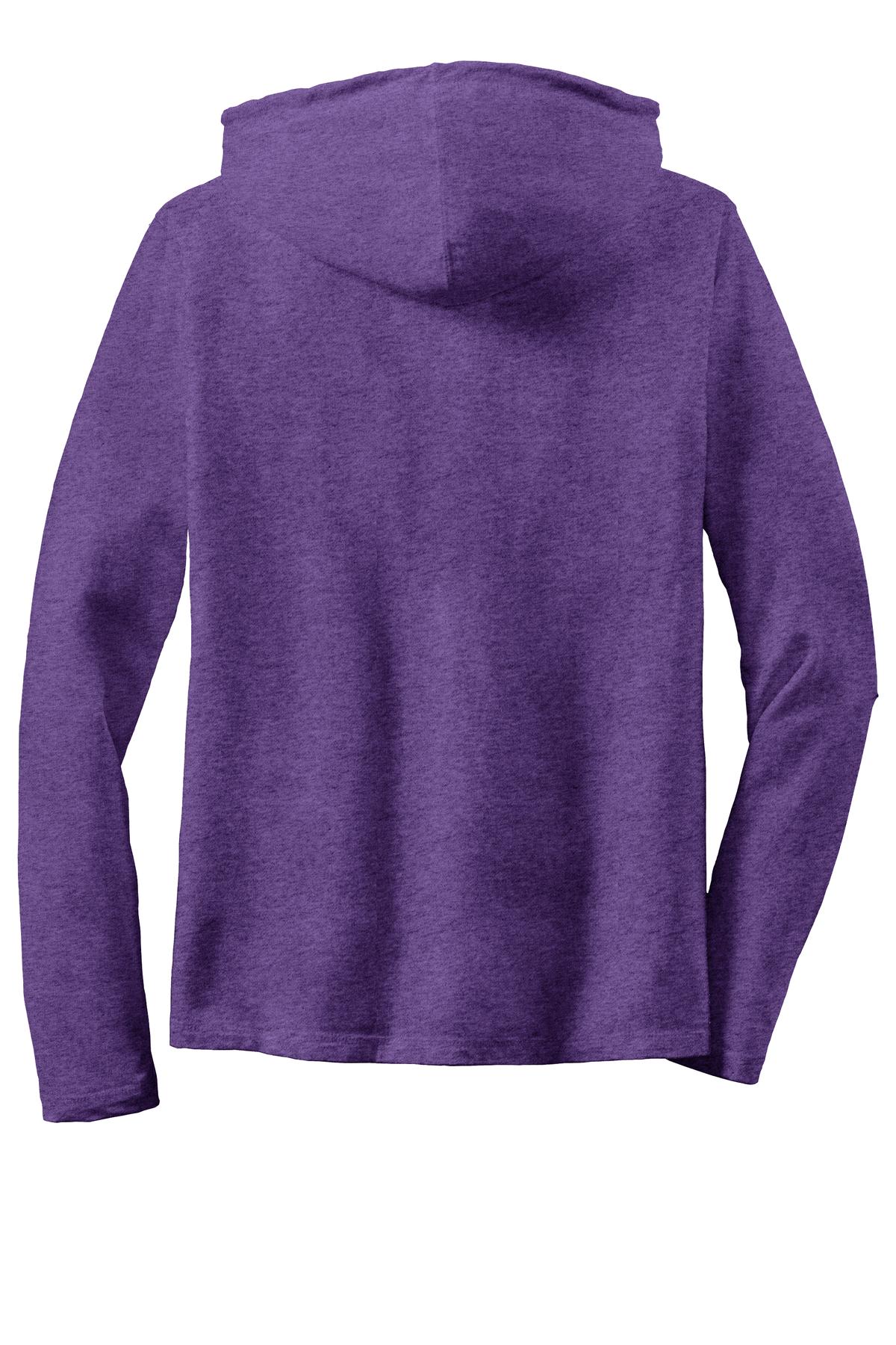 Gildan Women's Long Sleeve Hooded T-Shirt Womens Apparel Shirts & Tops