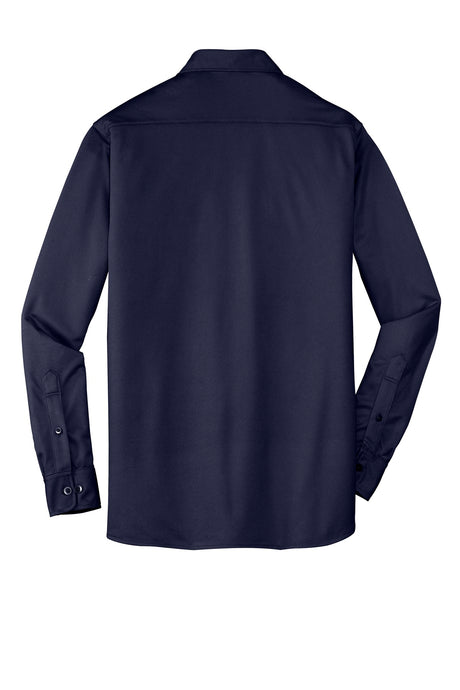 Port Authority Men's Dimension Knit Dress Shirt. K570 Mens Apparel Shirts & Tops