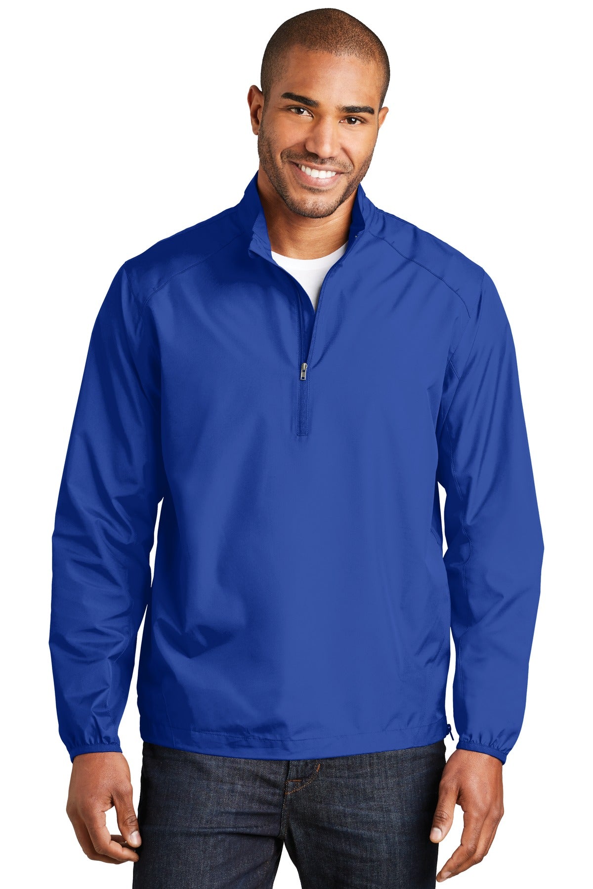 Port Authority Men's Zephyr 1/2-Zip Pullover. J343 Mens Apparel Sweatshirts & Fleece