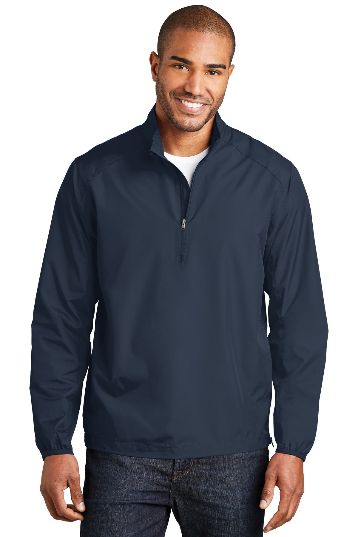Port Authority Men's Zephyr 1/2-Zip Pullover. J343 Mens Apparel Sweatshirts & Fleece