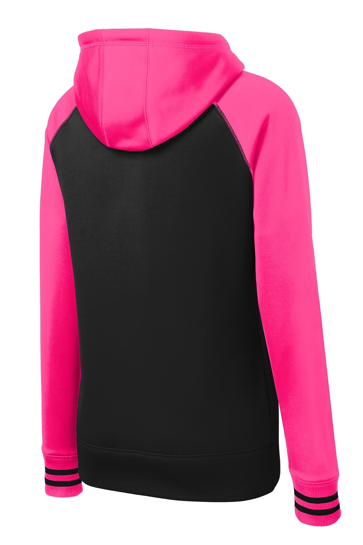 Sport-Tek Women's Sport-Wick Varsity Fleece Full-Zip Hooded Jacket. LST236 Womens Apparel Jackets & Vests