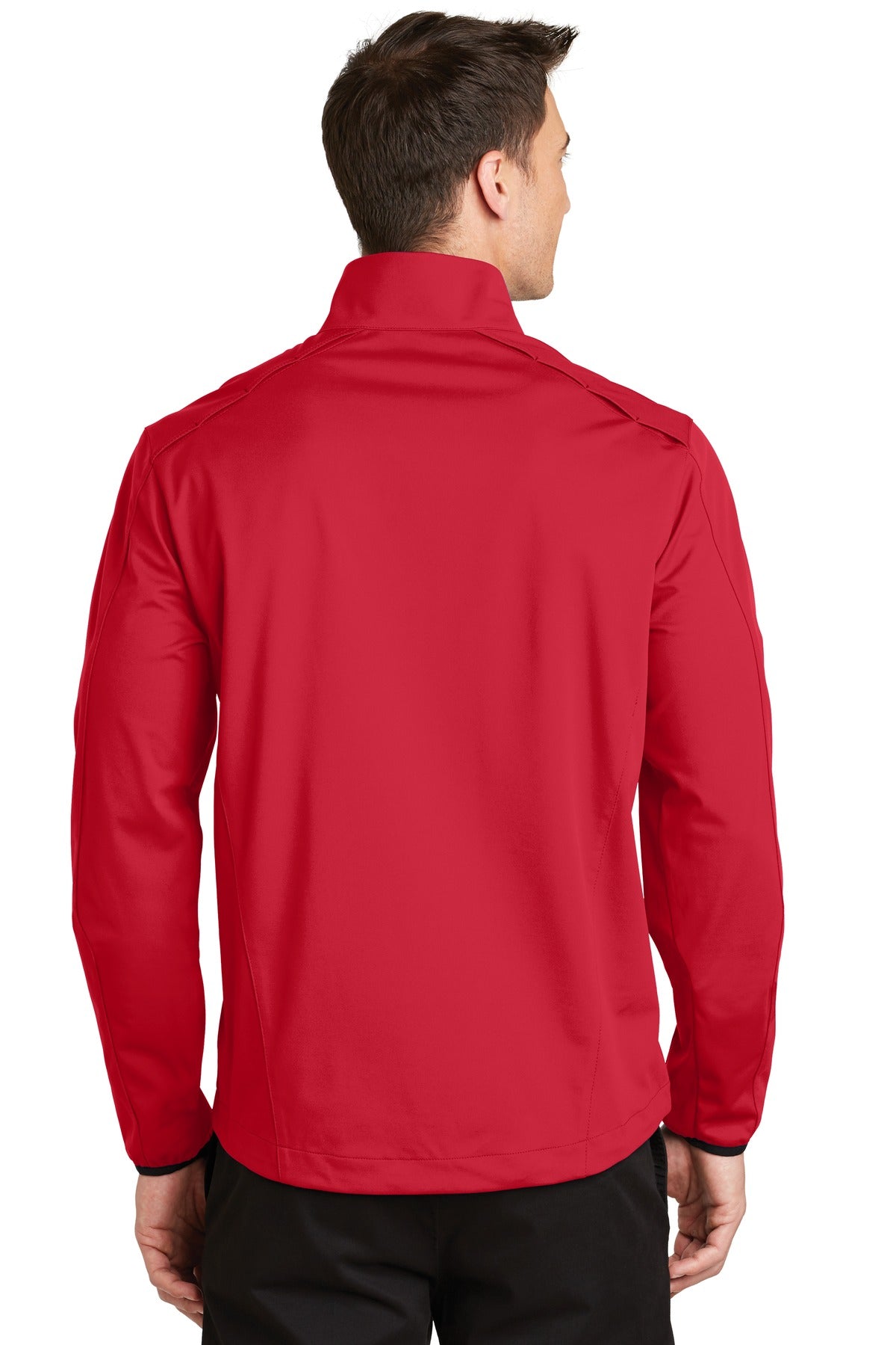 Port Authority Men's Active 1/2-Zip Soft Shell Jacket. J716 Mens Apparel Jackets & Vests
