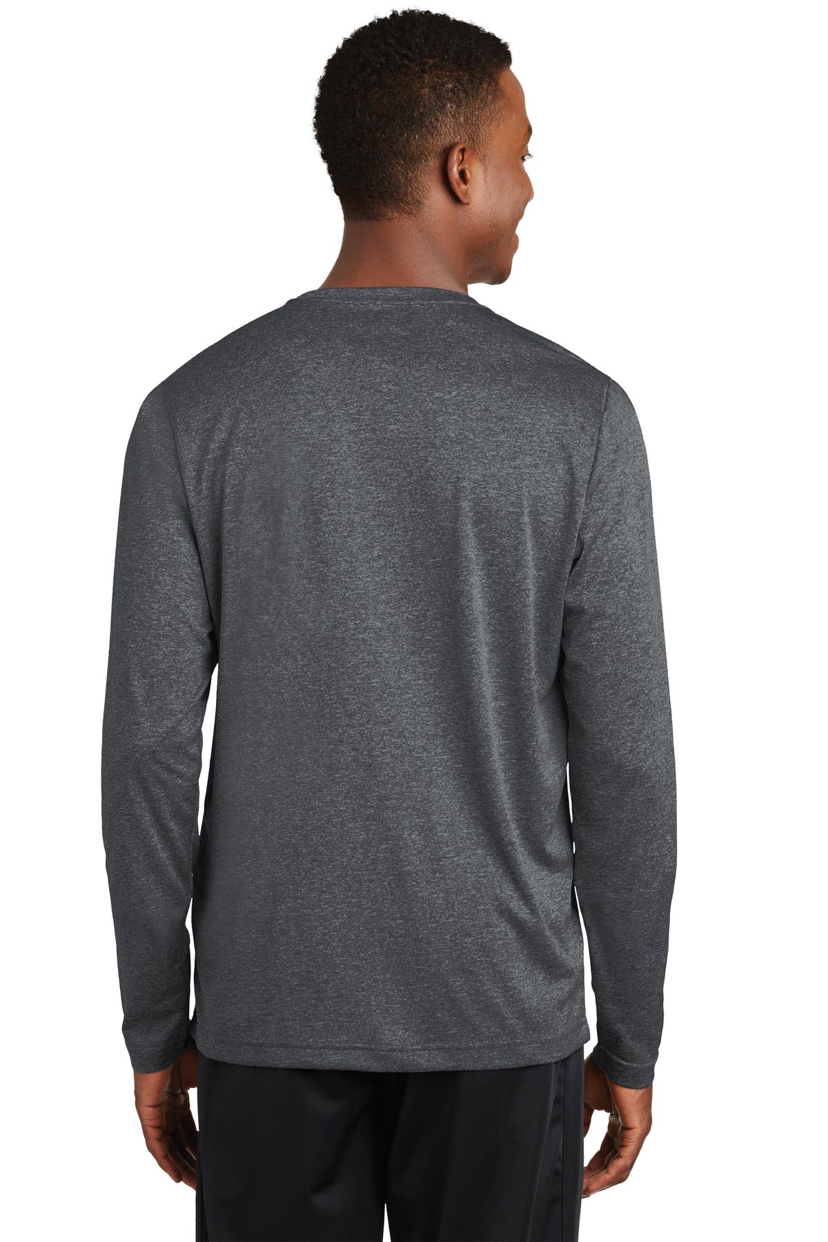 Sport-Tek Men's Long Sleeve Heather Contender Tee Mens Apparel Shirts & Tops