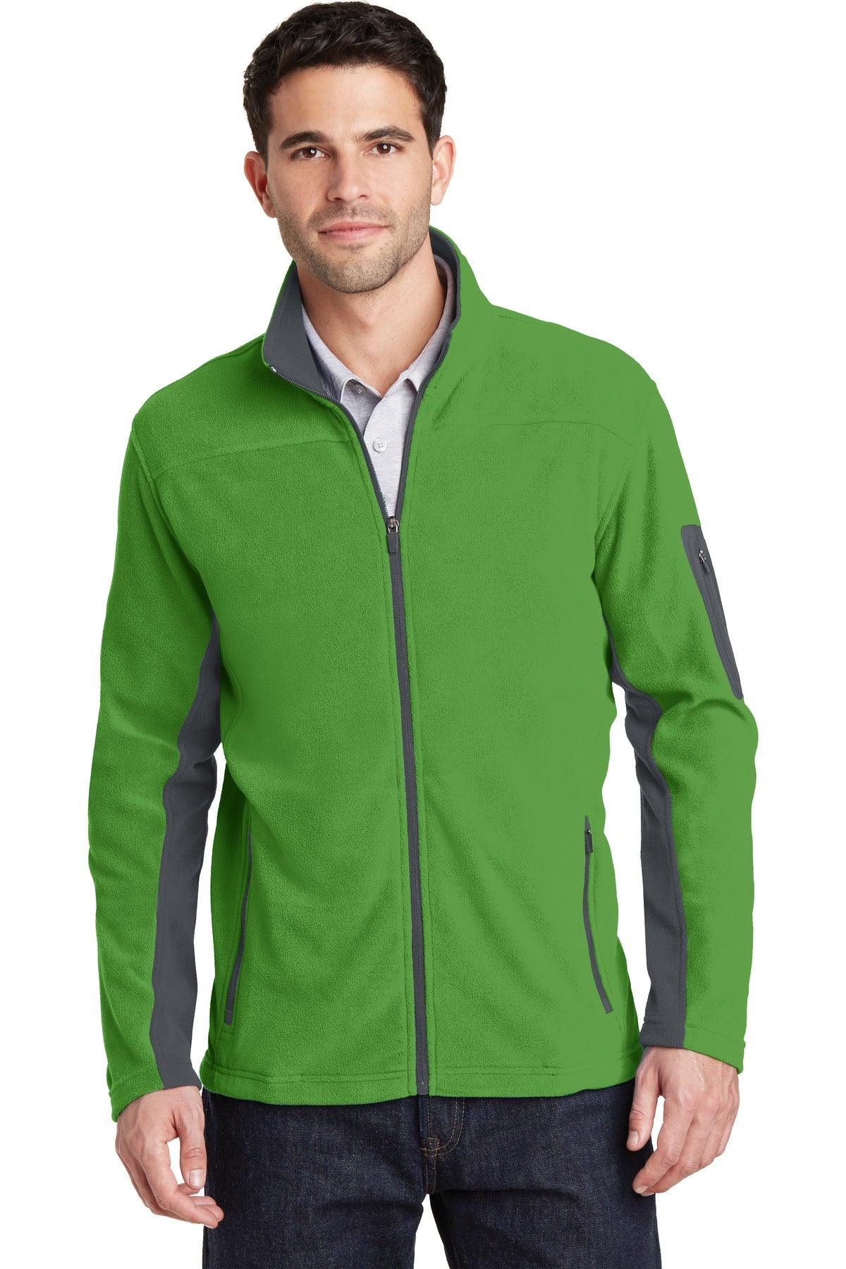 Port Authority Men's Summit Fleece Full-Zip Jacket. F233 Mens Apparel Jackets & Vests