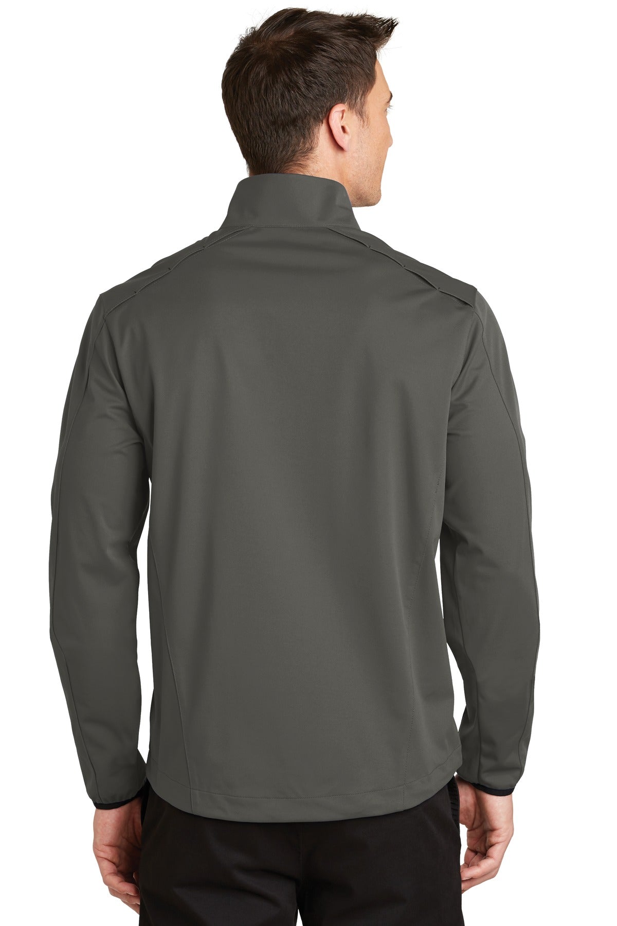 Port Authority Men's Active 1/2-Zip Soft Shell Jacket. J716 Mens Apparel Jackets & Vests