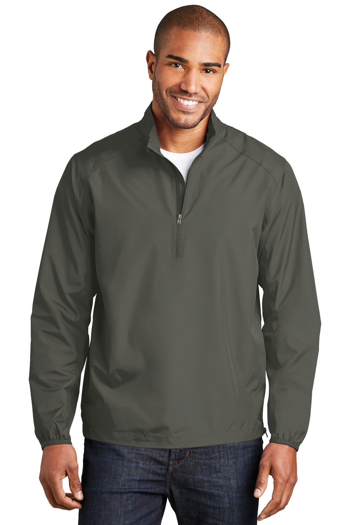 Port Authority Men's Zephyr 1/2-Zip Pullover. J343 Mens Apparel Sweatshirts & Fleece