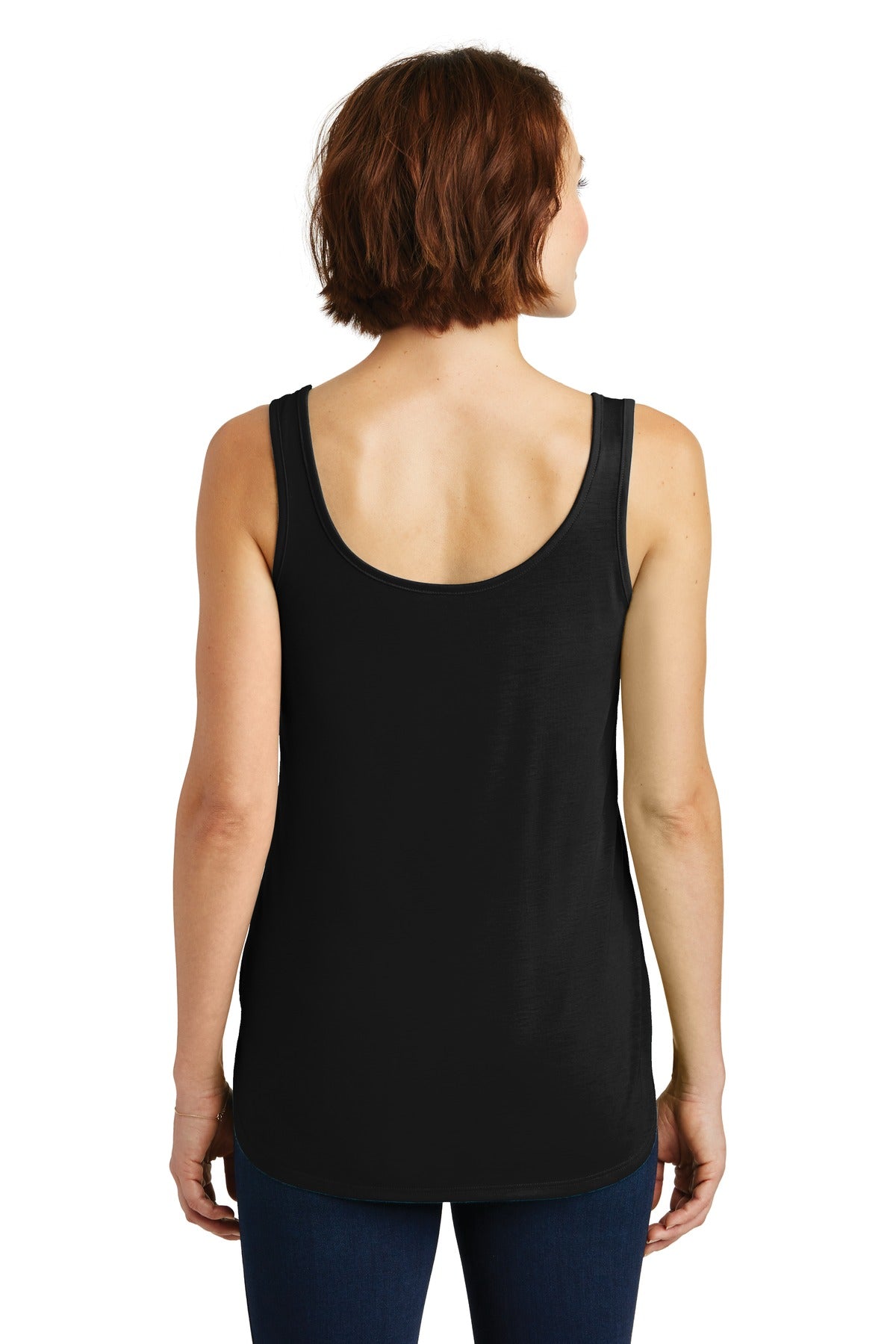 District Women's Drapey Tank. DM414 Womens Apparel Shirts & Tops