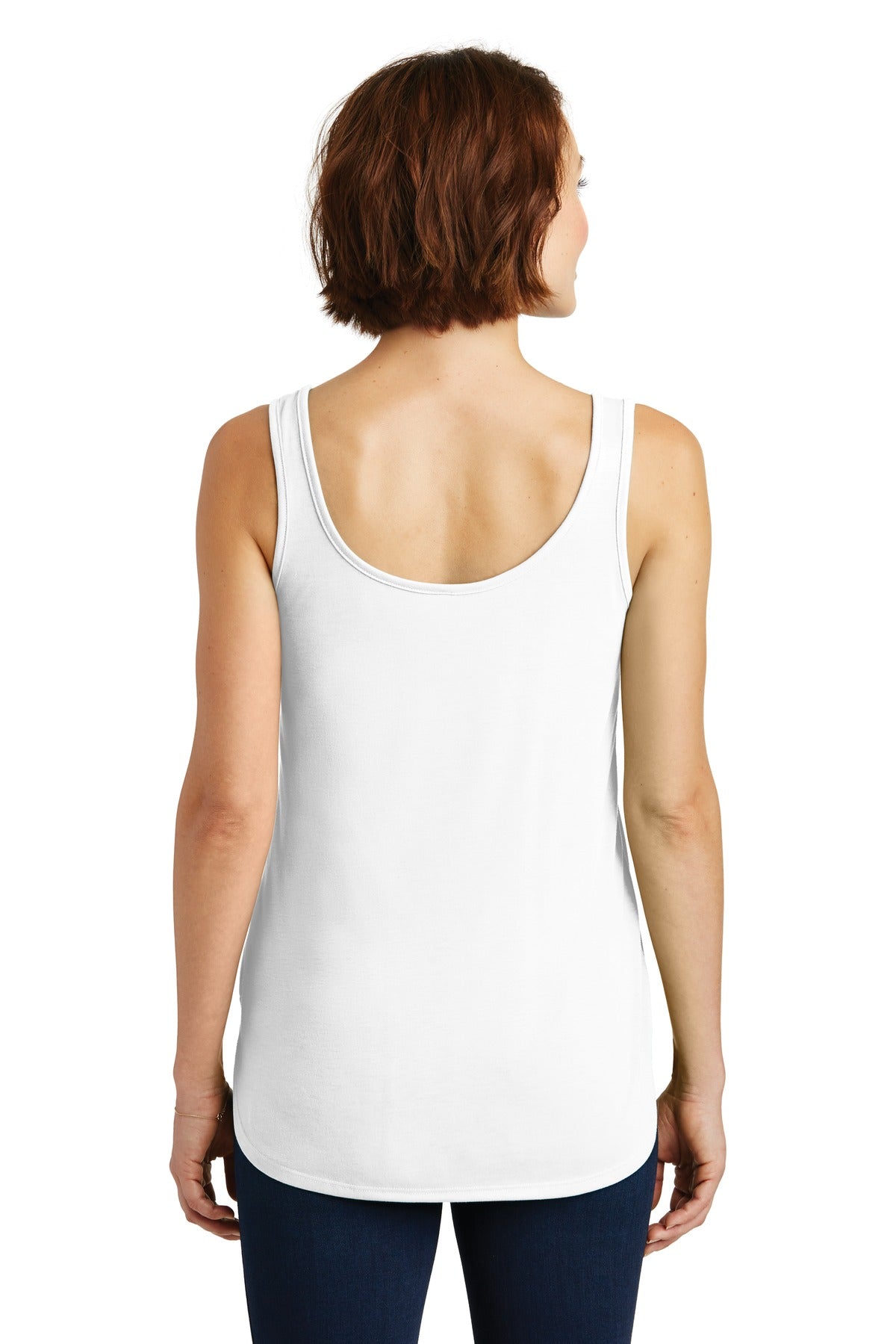 District Women's Drapey Tank. DM414 Womens Apparel Shirts & Tops