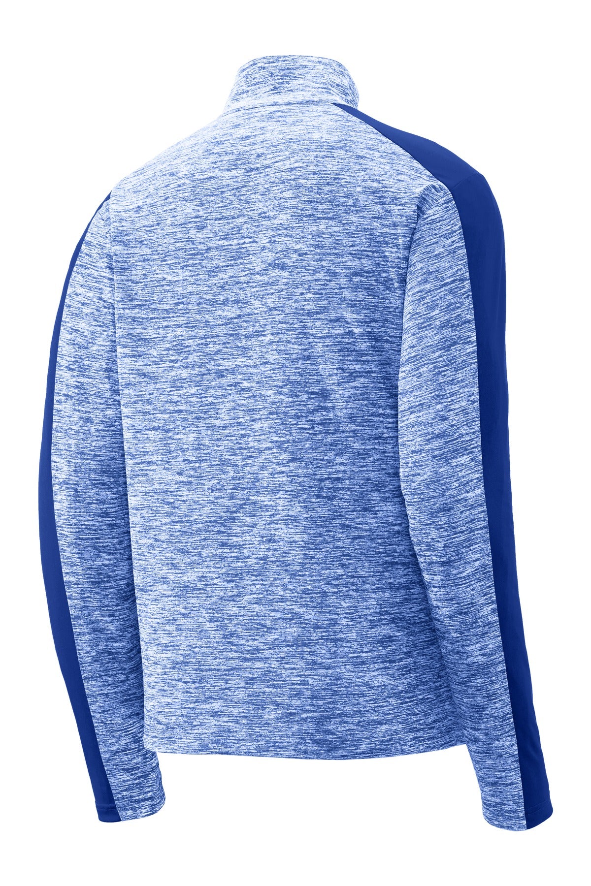 Sport-Tek Men's PosiCharge Electric Heather Colorblock 1/4-Zip Pullover Mens Apparel Sweatshirts & Fleece
