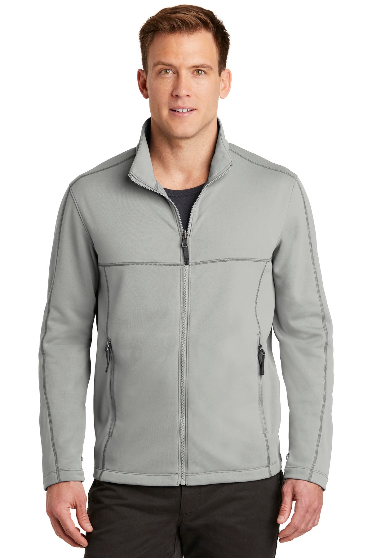 Port Authority Men's Collective Smooth Fleece Jacket. F904 Mens Apparel Sweatshirts & Fleece