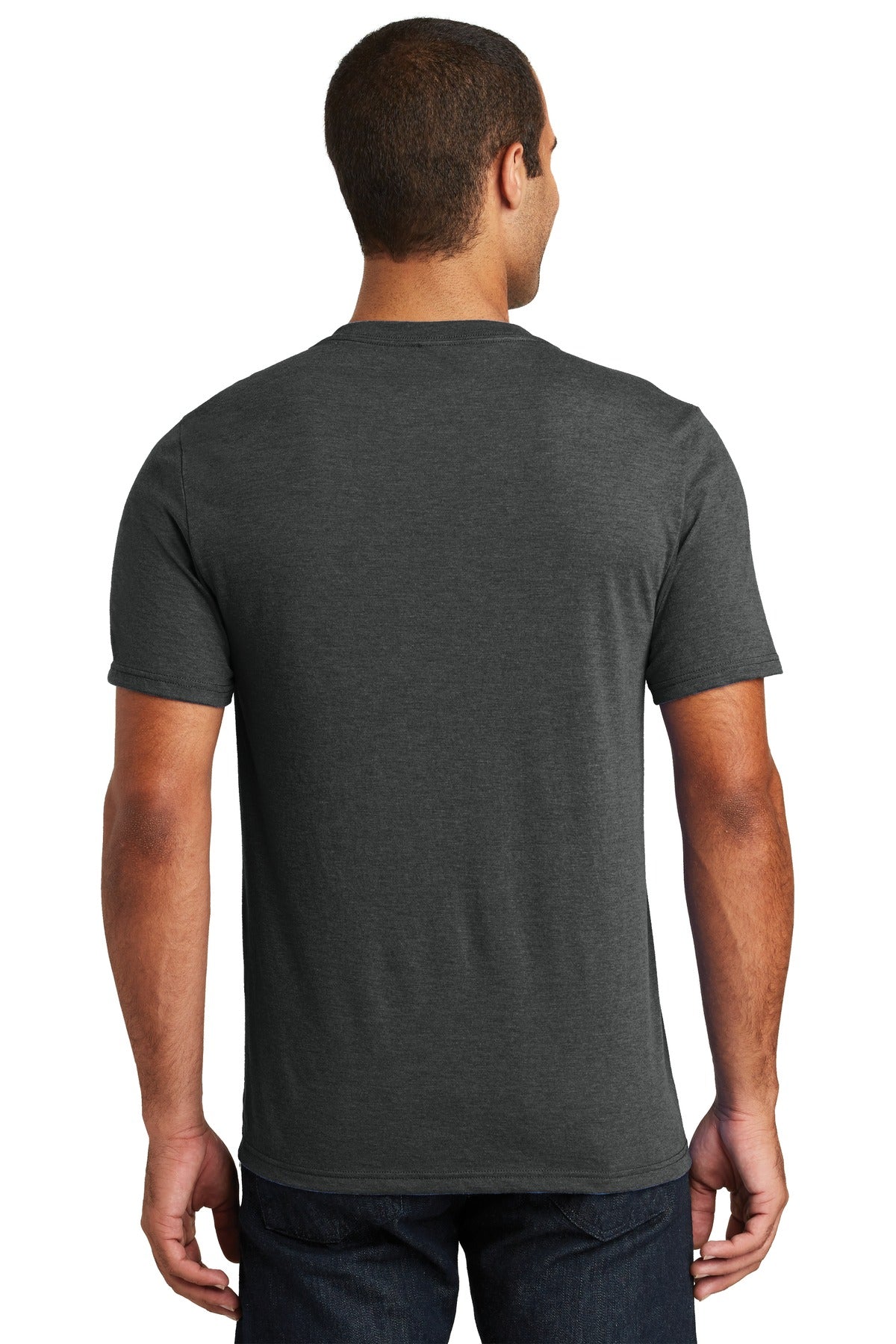 District Men's Perfect Tri V-Neck Tee. DT1350 Mens Apparel Shirts & Tops