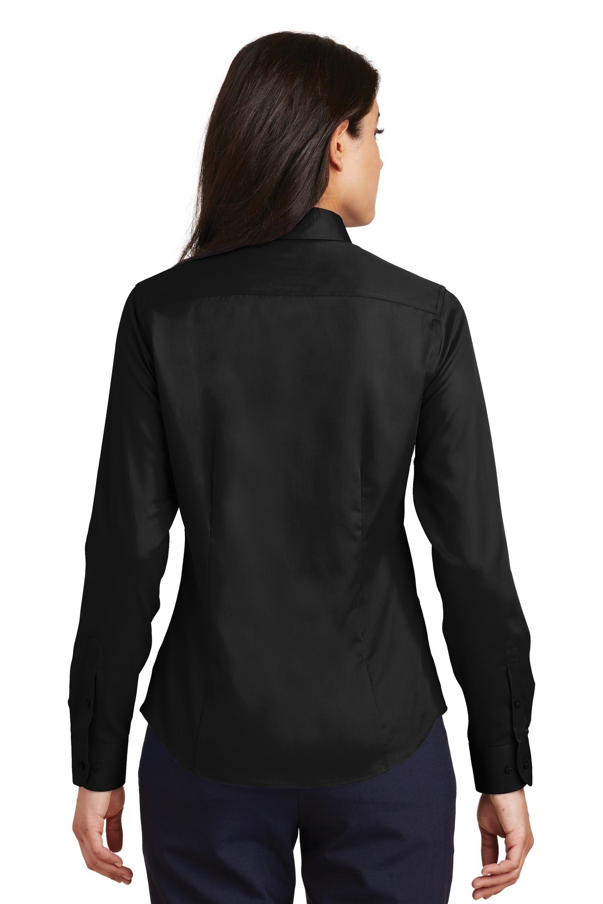 Port Authority Women's Non-Iron Twill Shirt. L638 Womens Apparel Shirts & Tops