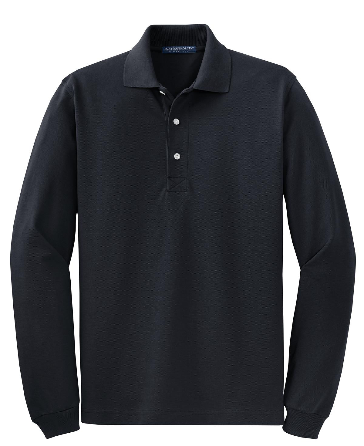 Port Authority Men's Rapid Dry Long Sleeve Polo K455LS Mens Apparel Shirts & Tops