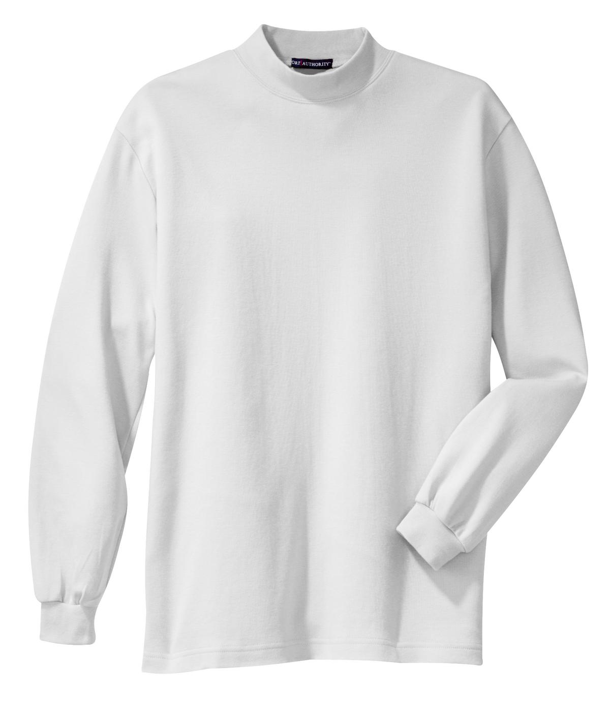 Port Authority Men's Interlock Knit Mock Turtleneck. K321 Mens Apparel Shirts & Tops