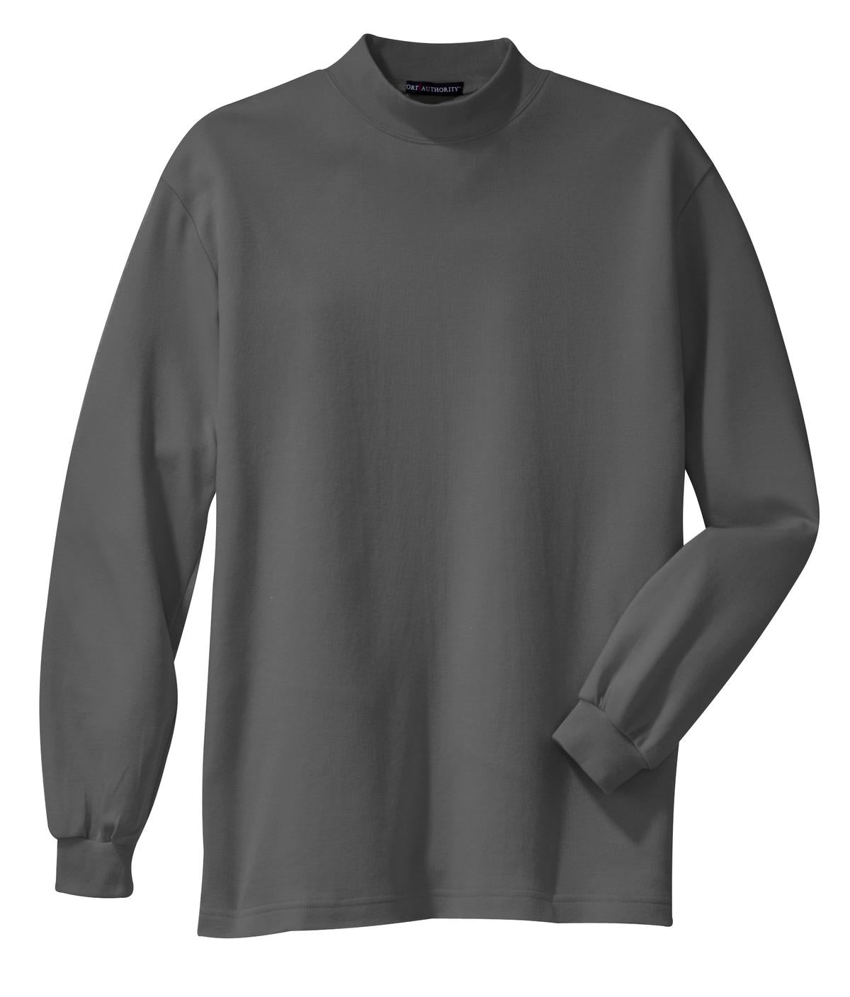 Port Authority Men's Interlock Knit Mock Turtleneck. K321 Mens Apparel Shirts & Tops