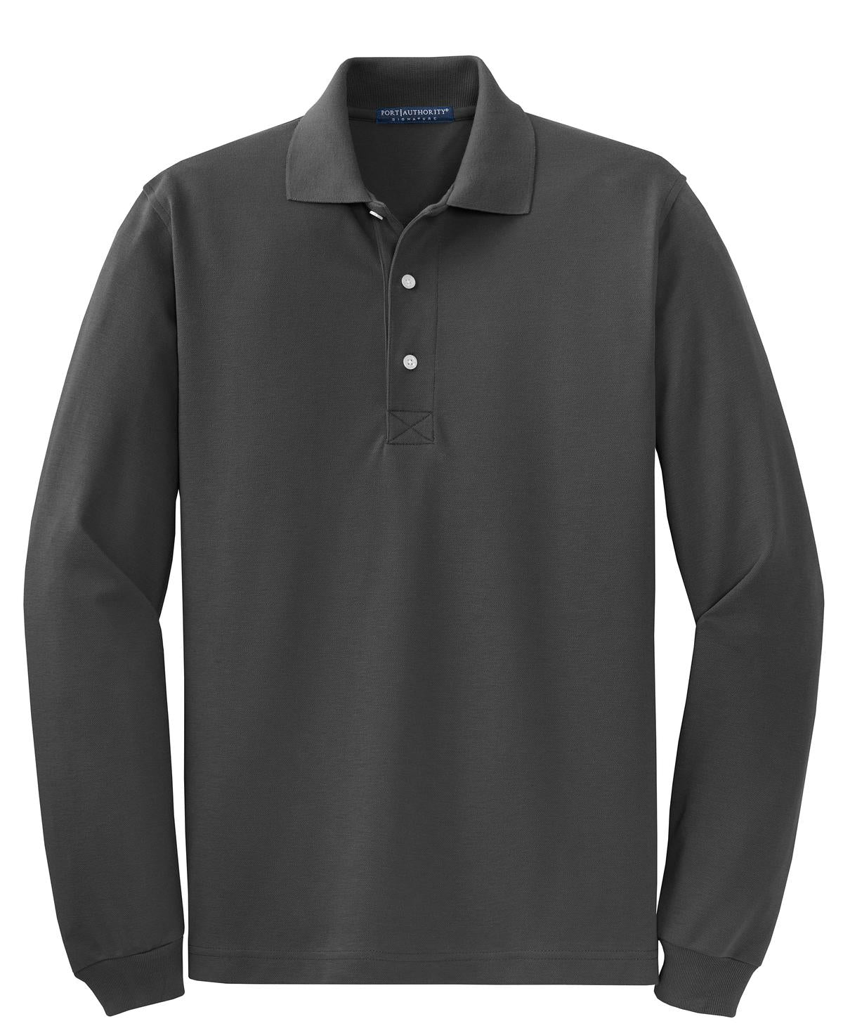 Port Authority Men's Rapid Dry Long Sleeve Polo K455LS Mens Apparel Shirts & Tops