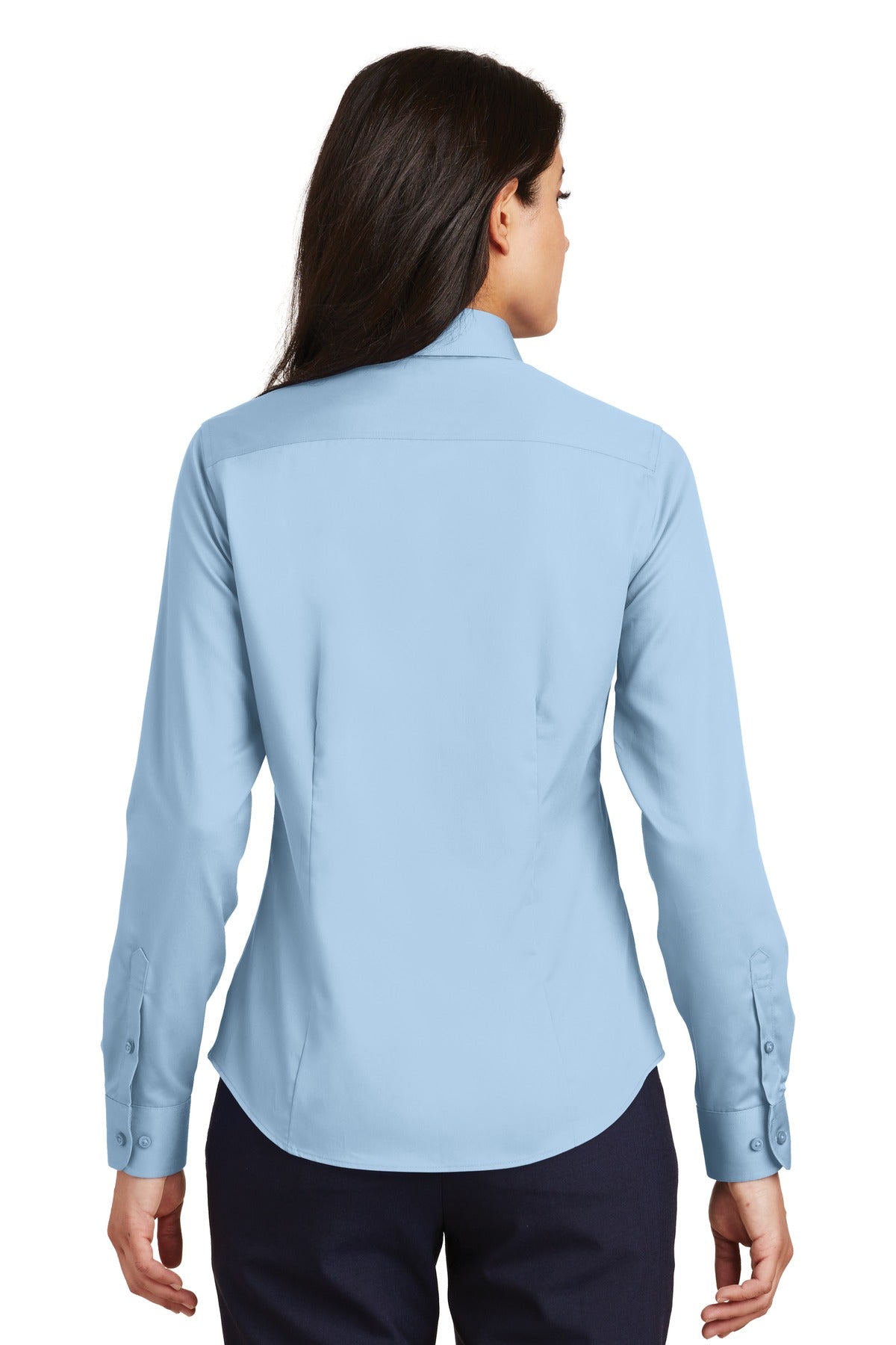 Port Authority Women's Non-Iron Twill Shirt. L638 Womens Apparel Shirts & Tops