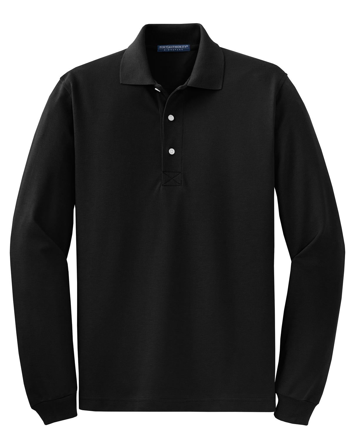 Port Authority Men's Rapid Dry Long Sleeve Polo K455LS Mens Apparel Shirts & Tops