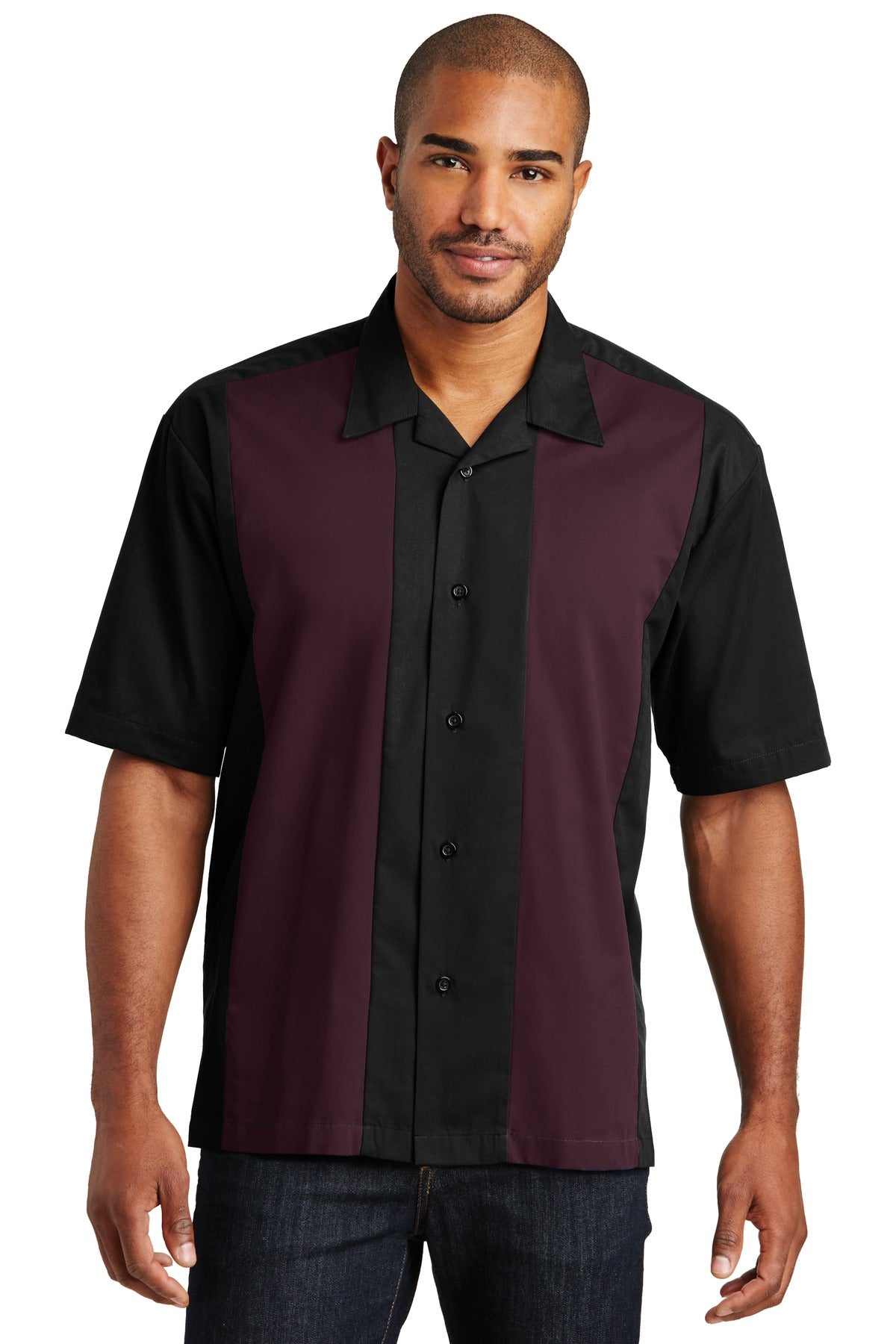 Port Authority Men's Retro Camp Shirt. S300