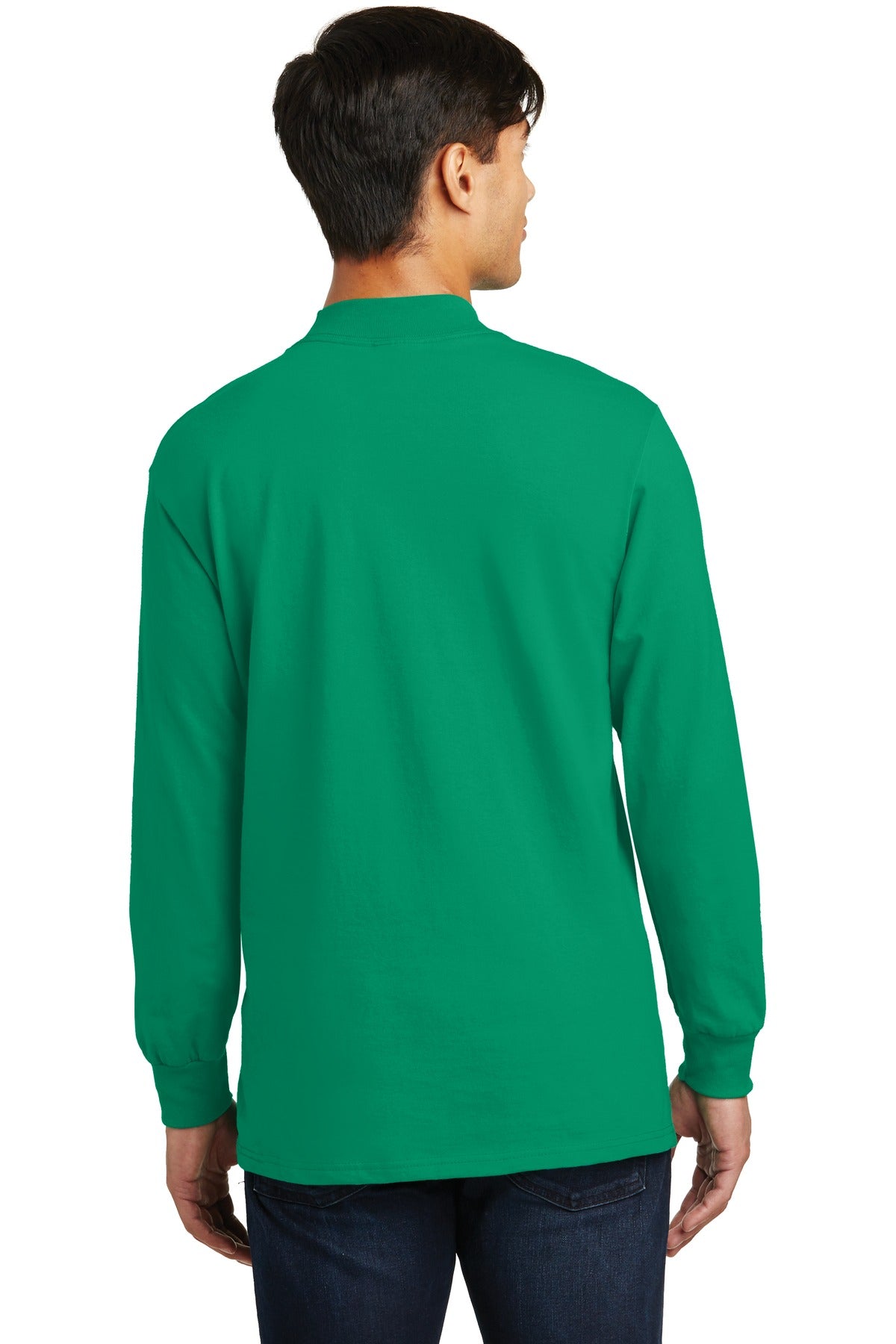 Port & Company Men's Essential Mock Turtleneck Mens Apparel Shirts & Tops