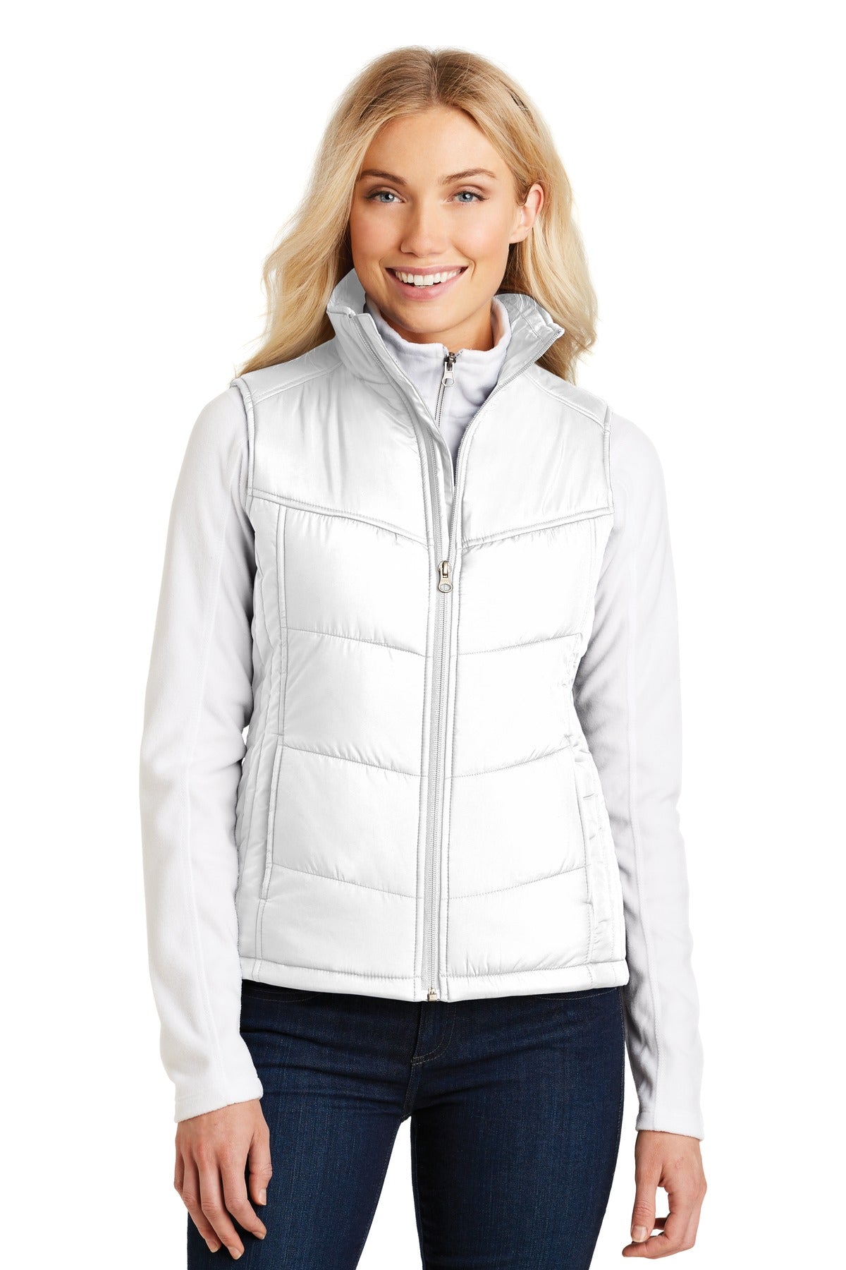 Port Authority Women's Puffy Vest. L709 Womens Apparel Jackets & Vests